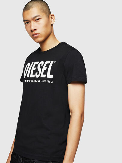 T-DIEGO-LOGO, Black Diesel - T-DIEGO-LOGO, Black - T-Shirts - Image 4
