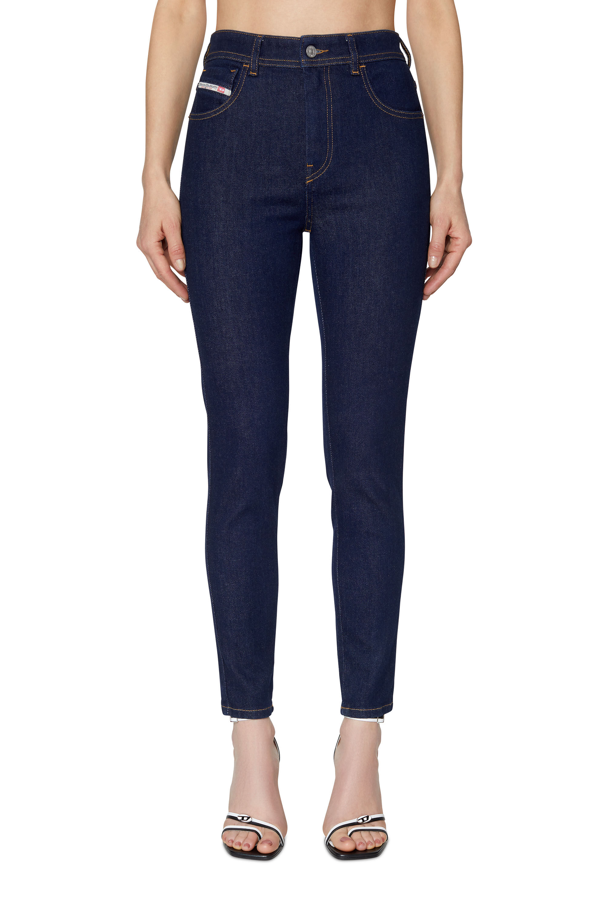 1984 SLANDY-HIGH Woman: Super skinny blue Jeans | Diesel.com