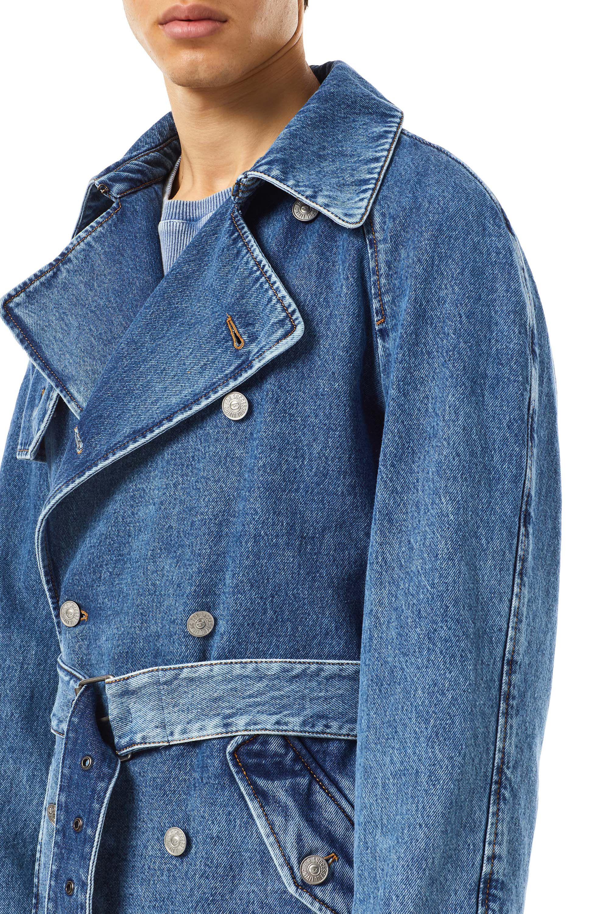 DIESEL D-Delirious-D 23AW デニムコート　トレンチコート DIESEL D-Delirious-D 23AW デニムコートトレンチコート