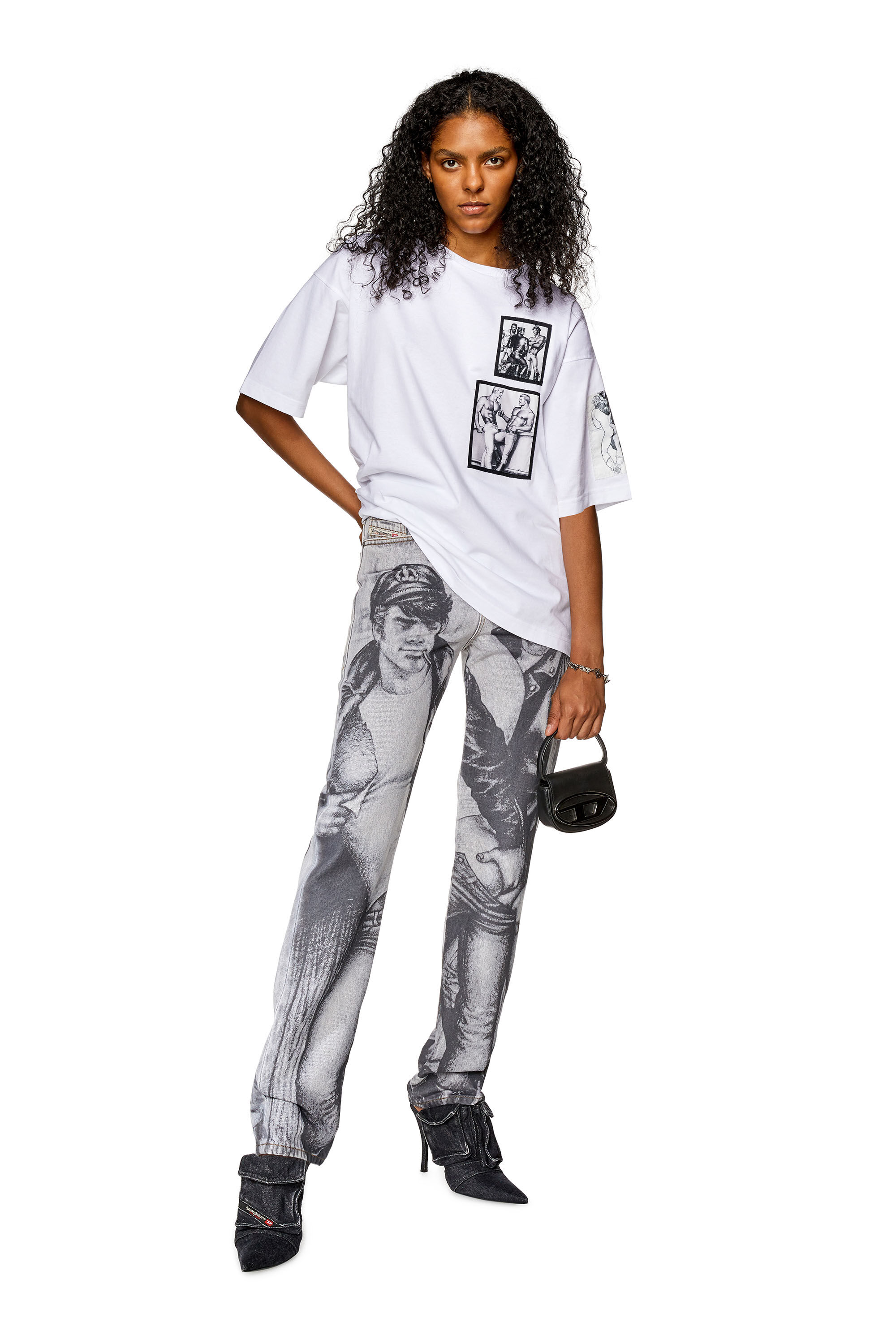 Women's Straight Jeans | Grey | Diesel 2020 D-Viker