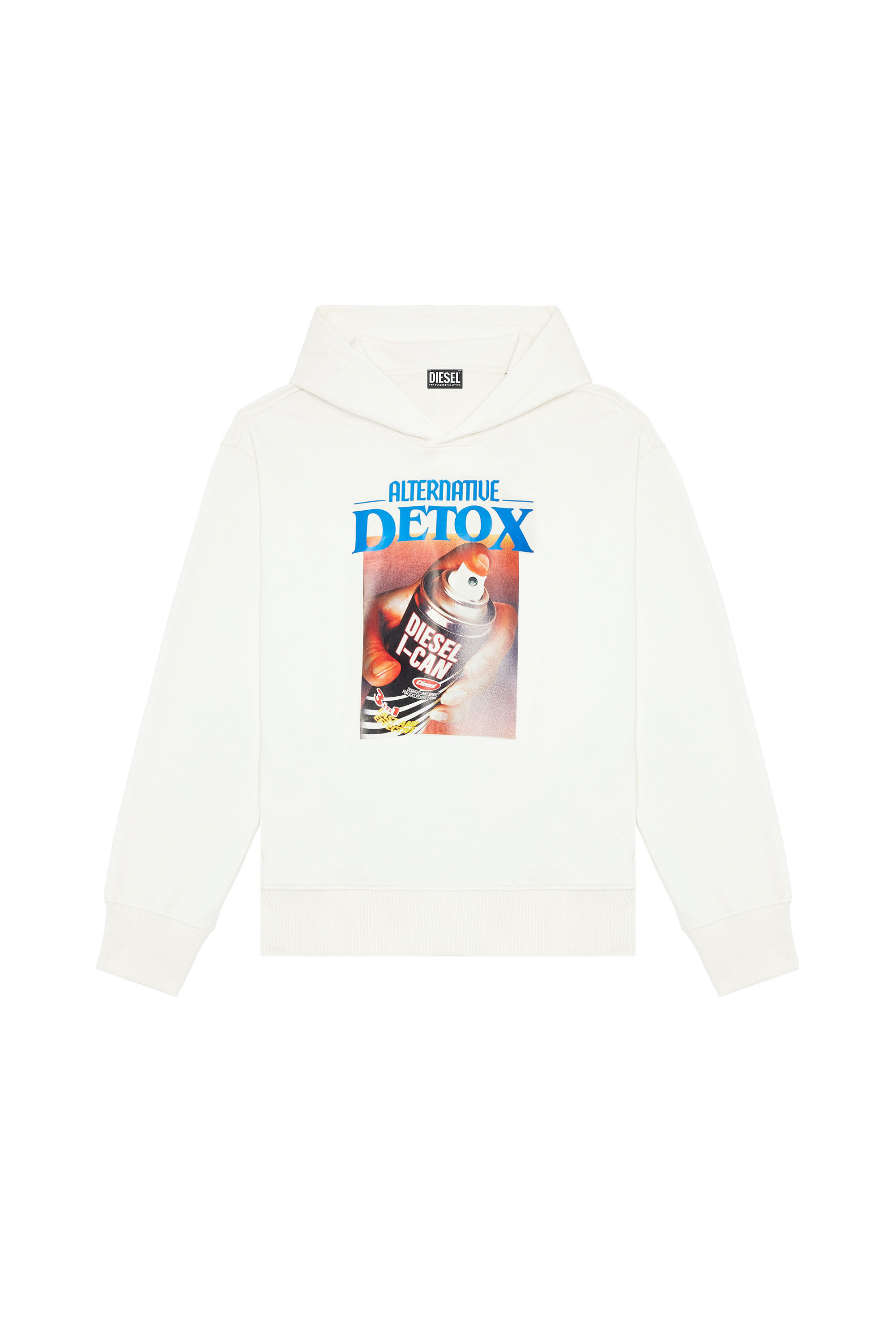 S-MACSOUT-HOOD Man: Hoodie with Diesel can print | Diesel S-MACSOUT-HOOD Man: Hoodie with Diesel can print | Diesel