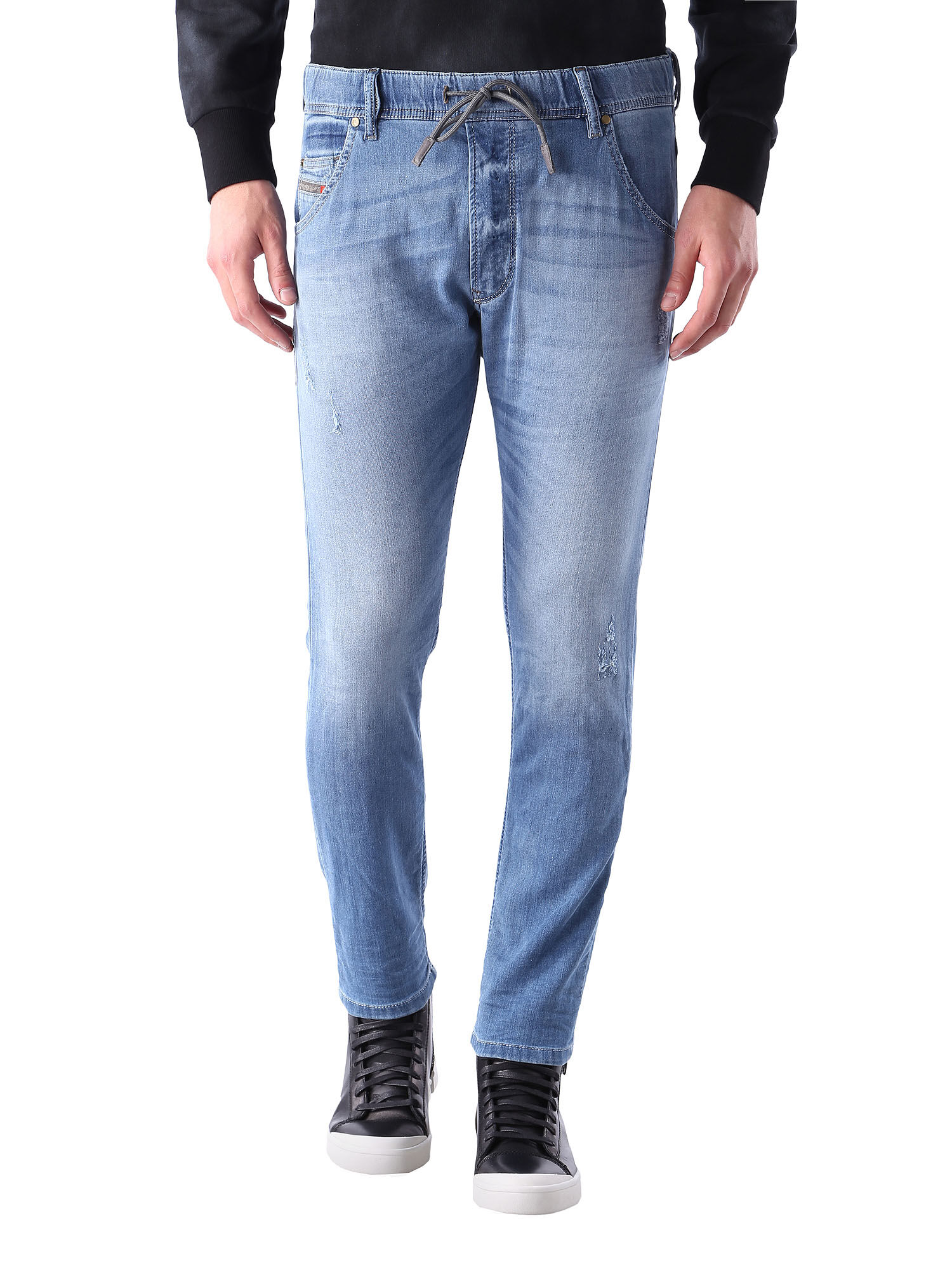Diesel - Krooley JoggJeans 0670W, Blue Jeans - Image 1