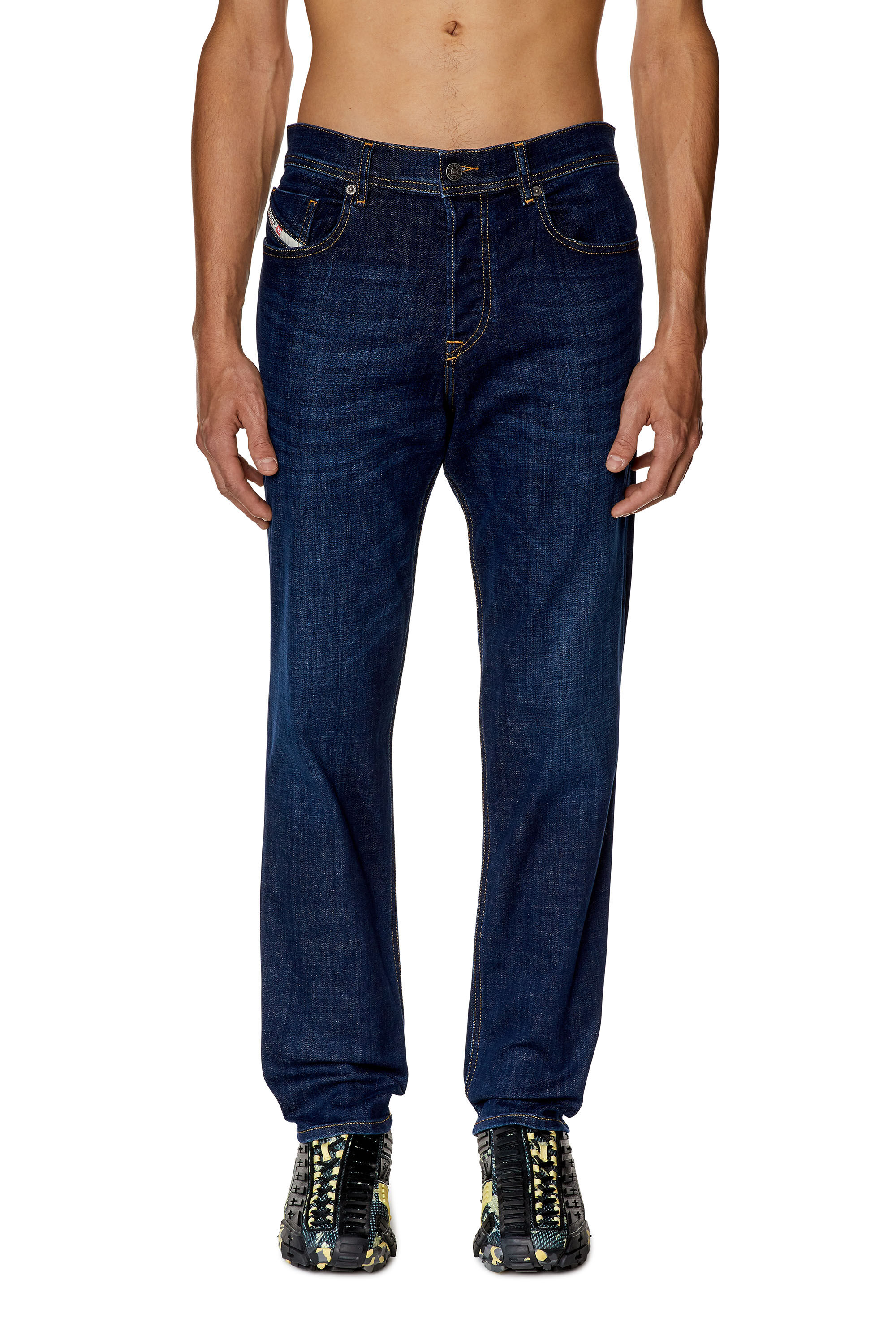 Men's Regular Jeans | Dark blue | Diesel 2023 D-Finitive