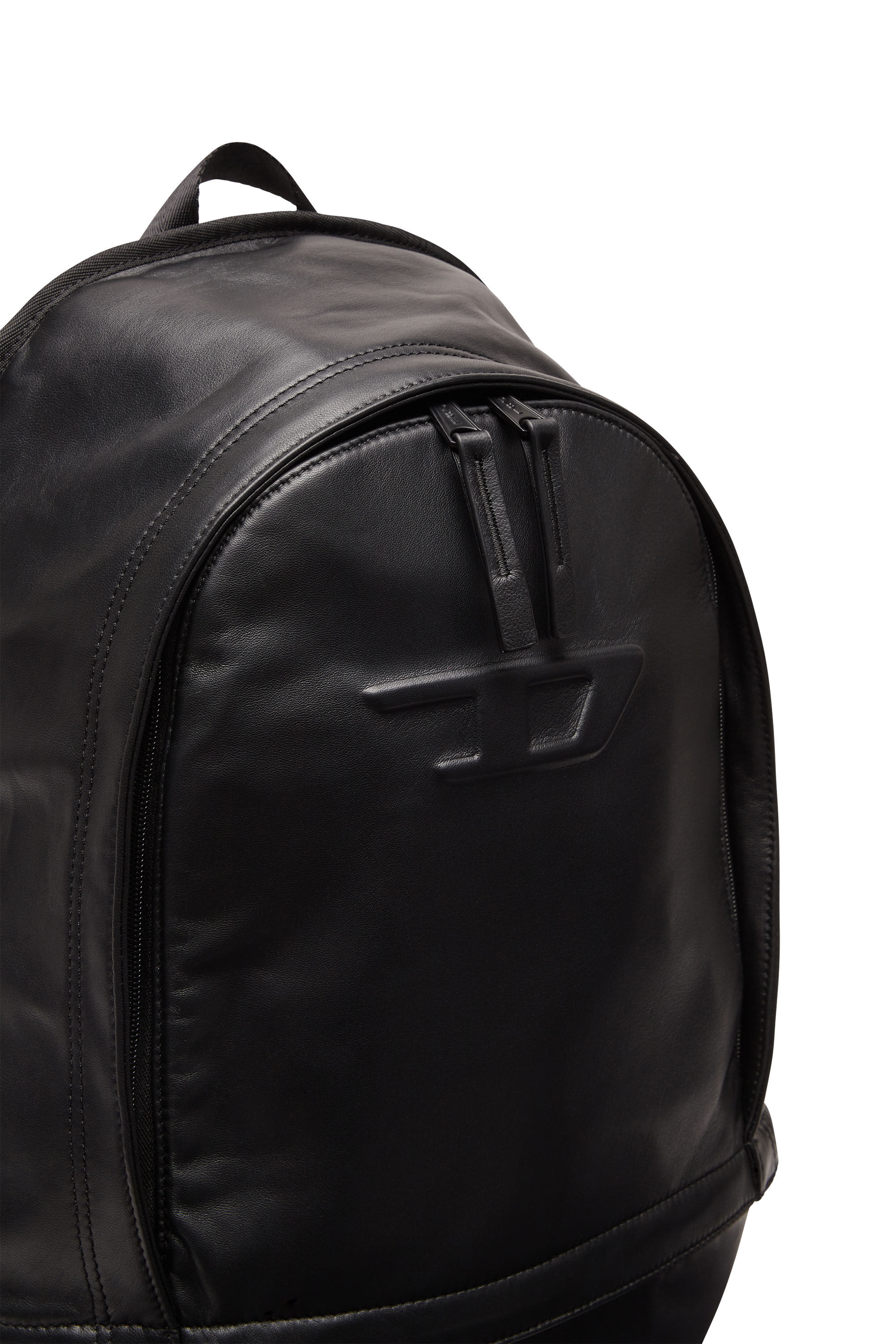 Men's Rave Backpack - Leather backpack with embossed D logo | RAVE