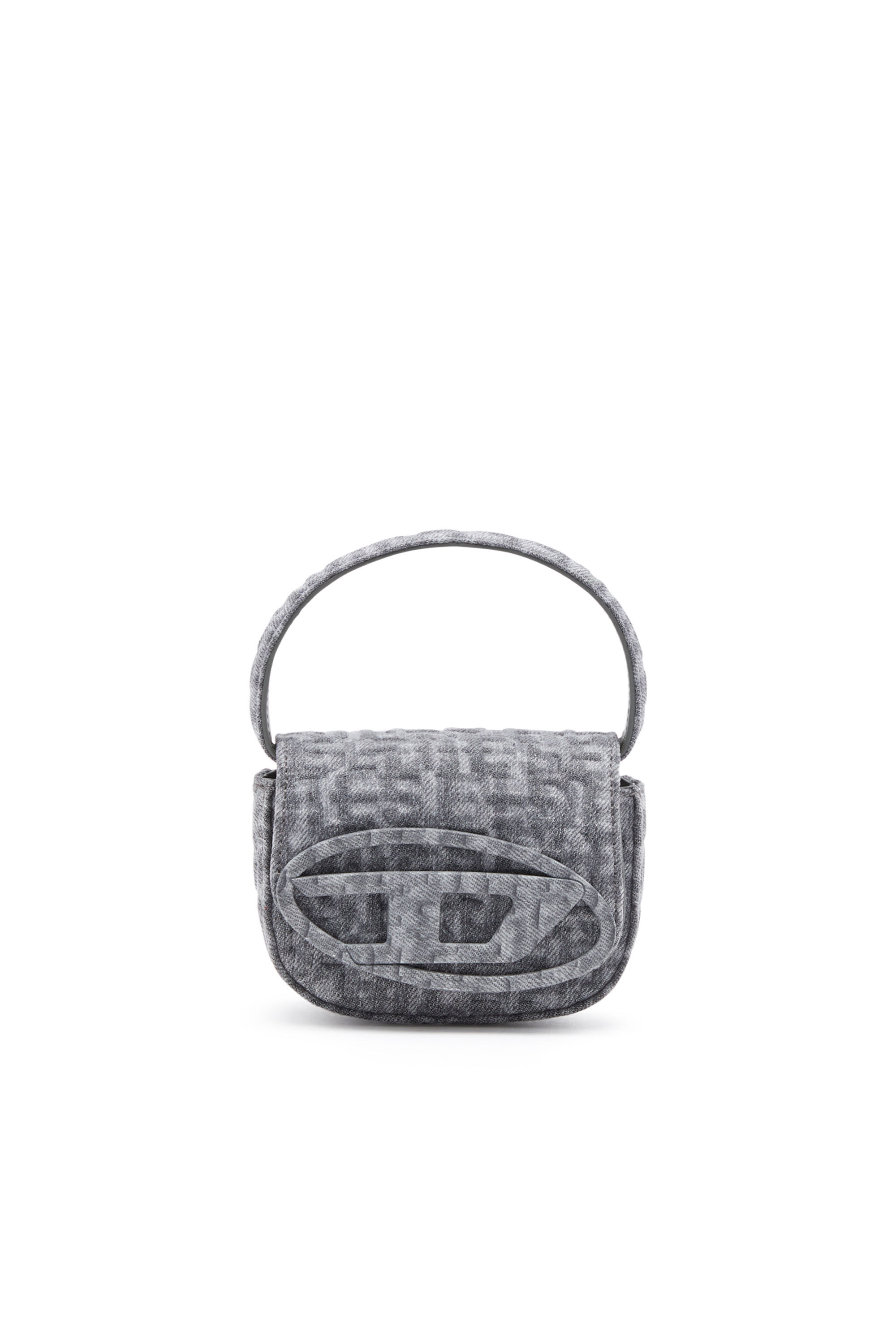 1DR XS Woman: Mini bag in monogram denim | Diesel