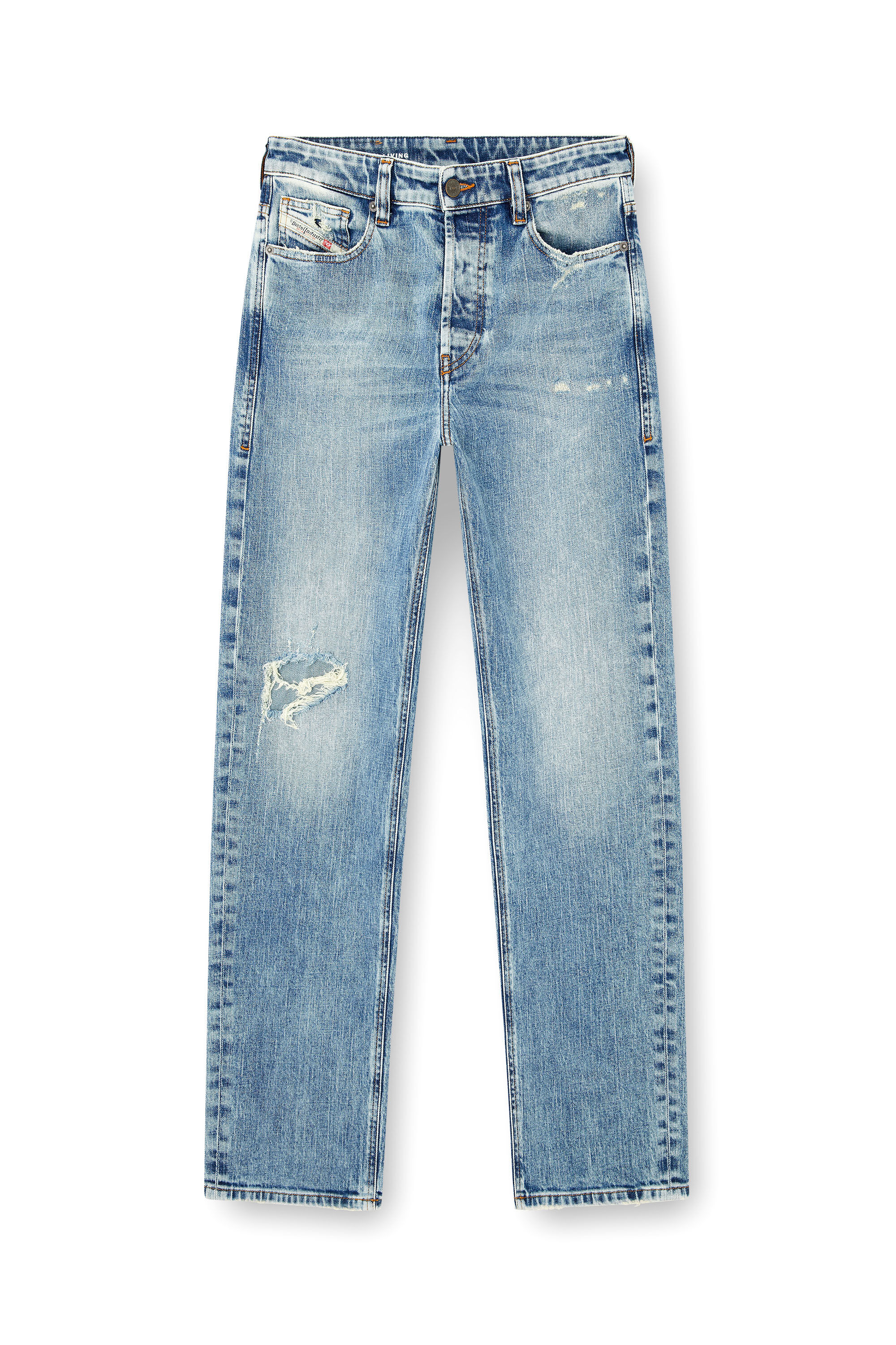 Diesel - Regular Jeans 1988 D-Ark 09L34 Mujer, Azul Claro - 2