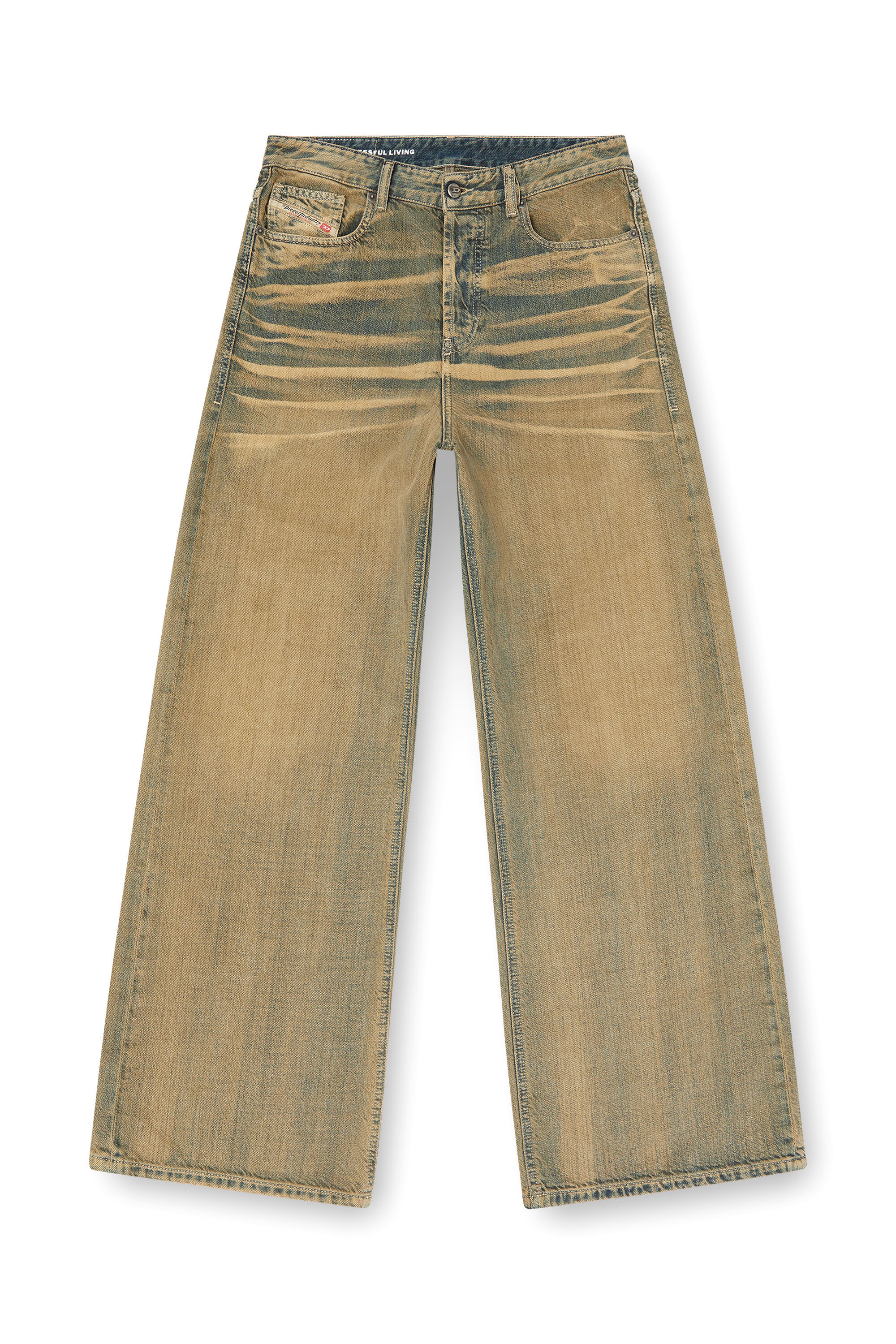 Diesel - Relaxed Jeans 1996 D-Sire 09L49 Mujer, Azul medio - 2