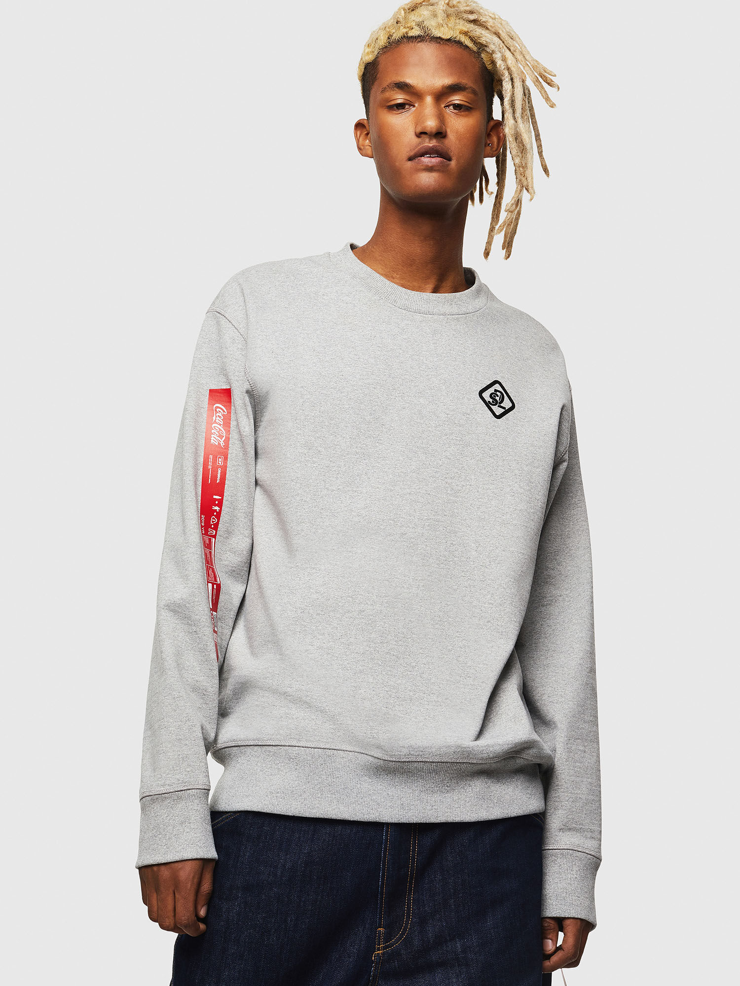 diesel grey sweatshirt