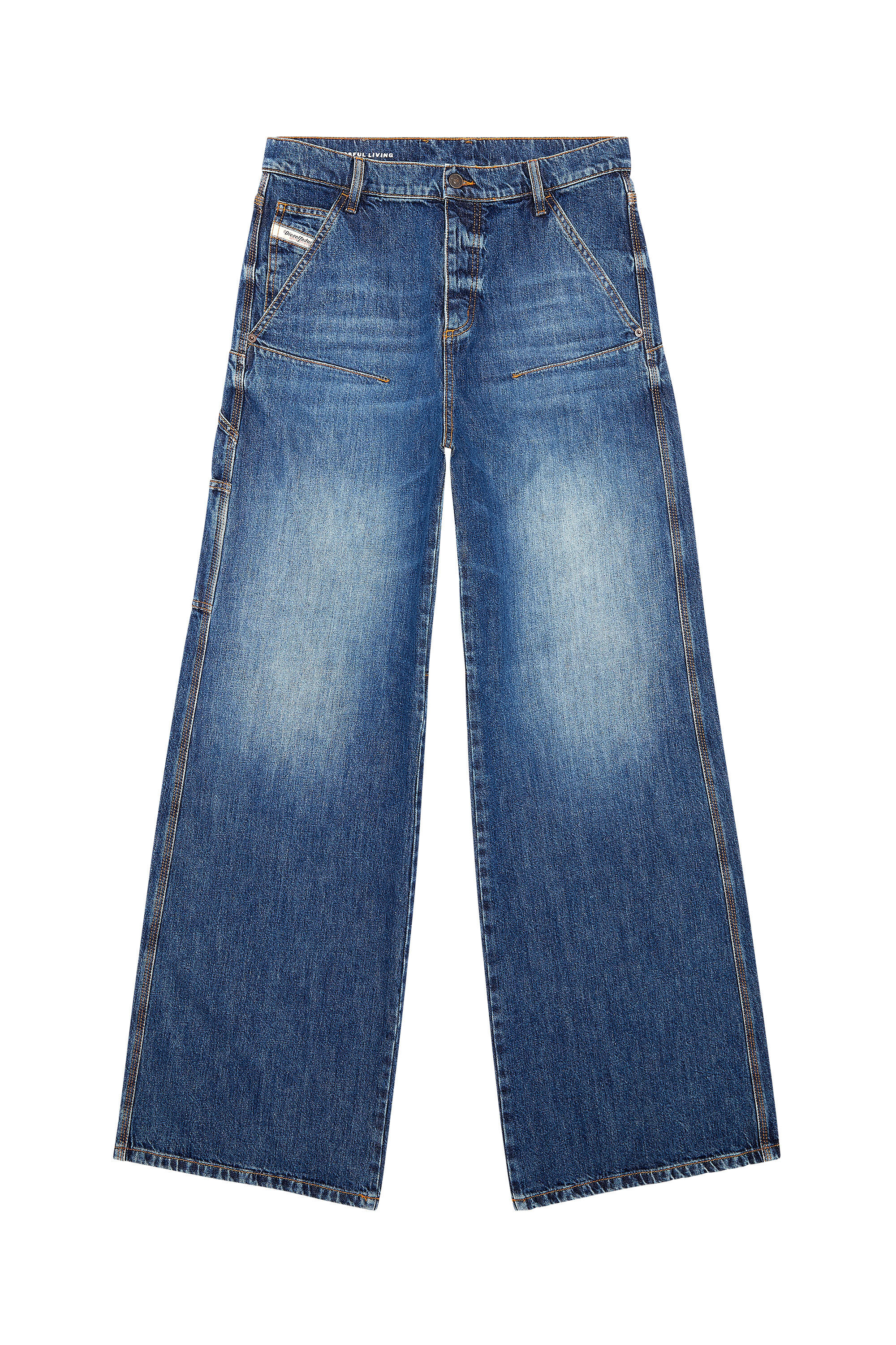 Women's Straight Jeans | Dark blue | Diesel 1996 D-Sire