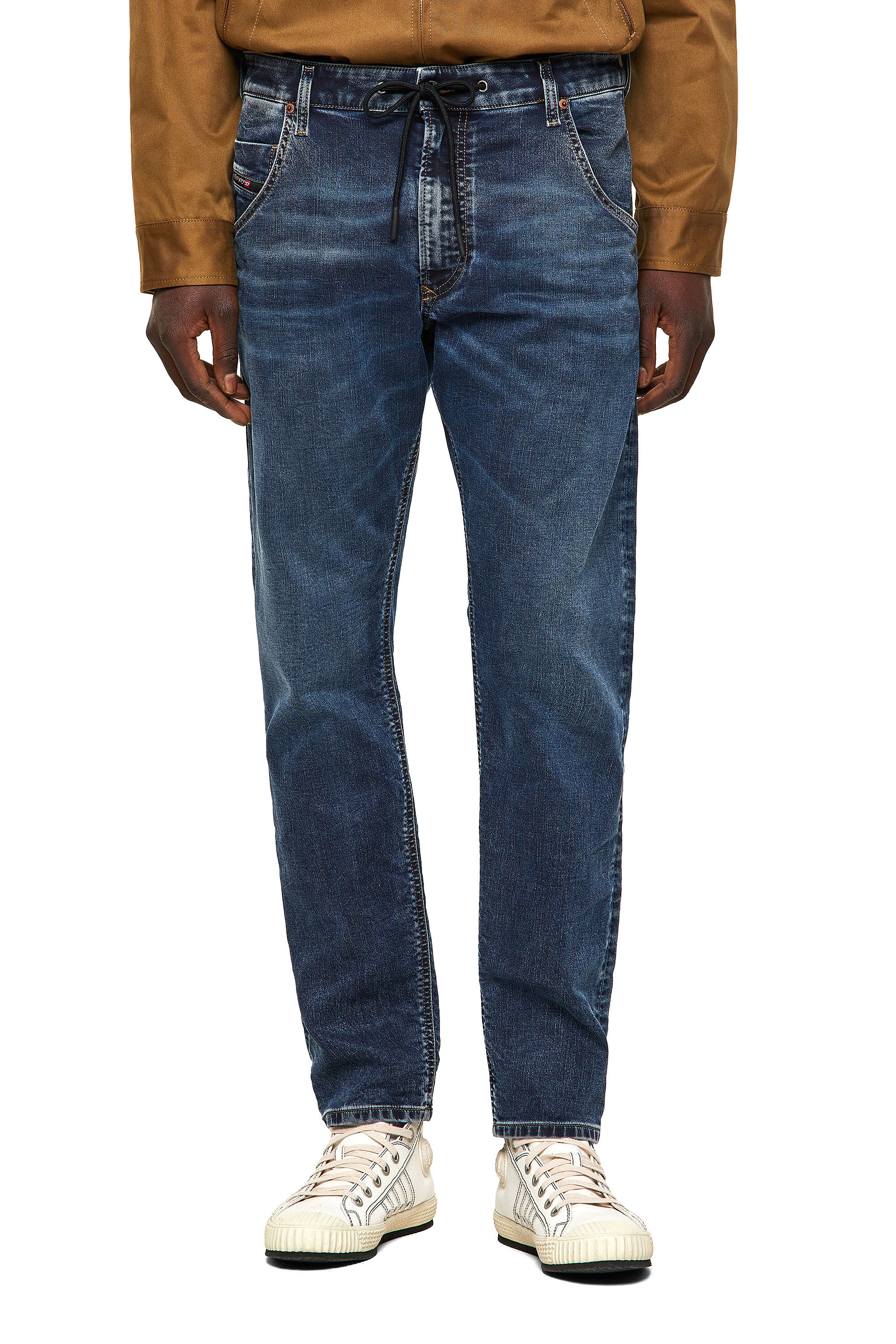 Diesel - Krooley JoggJeans® 069VX Tapered, Azul Oscuro - Image 3