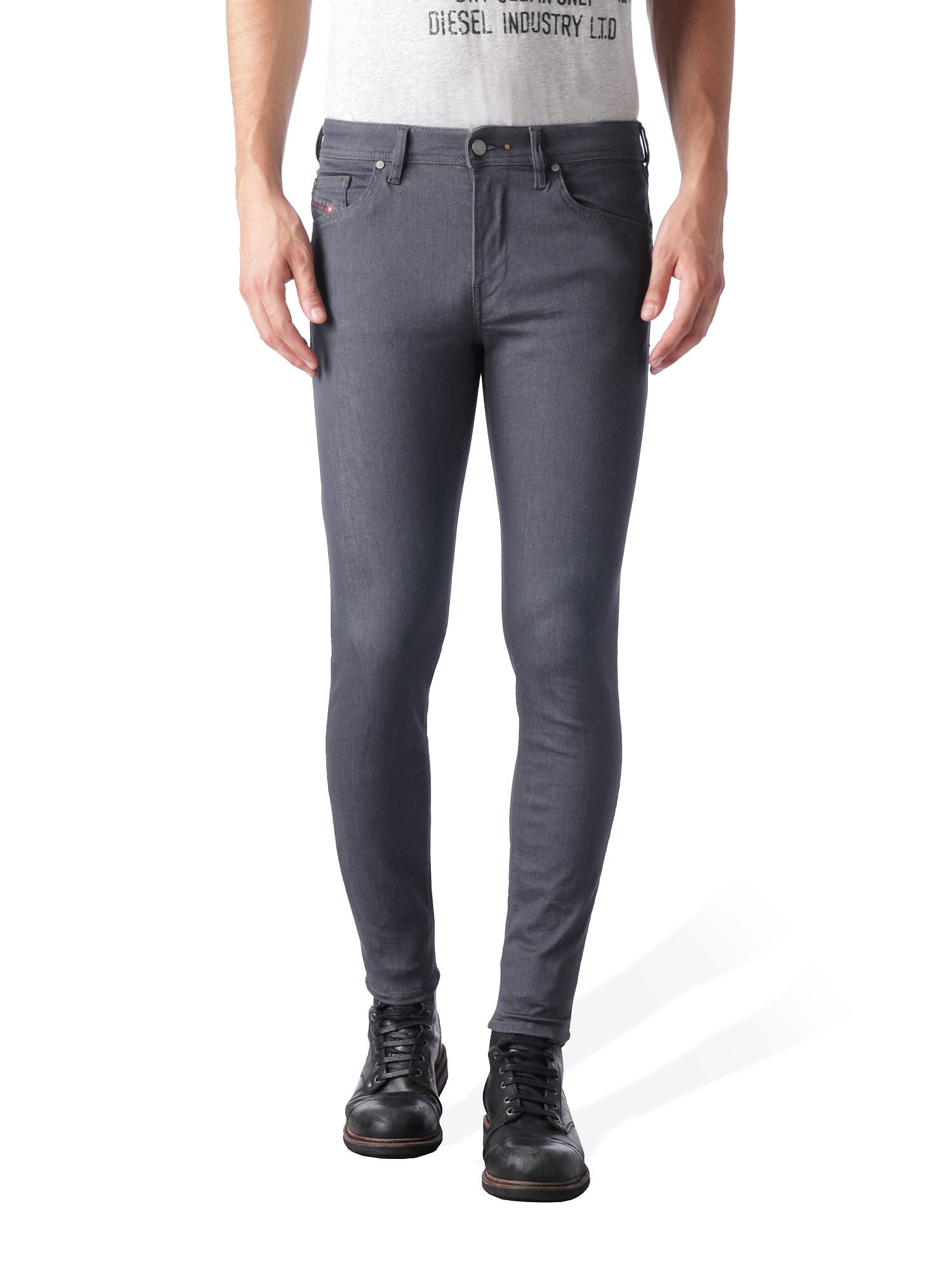 Diesel stickker jeans cheap black