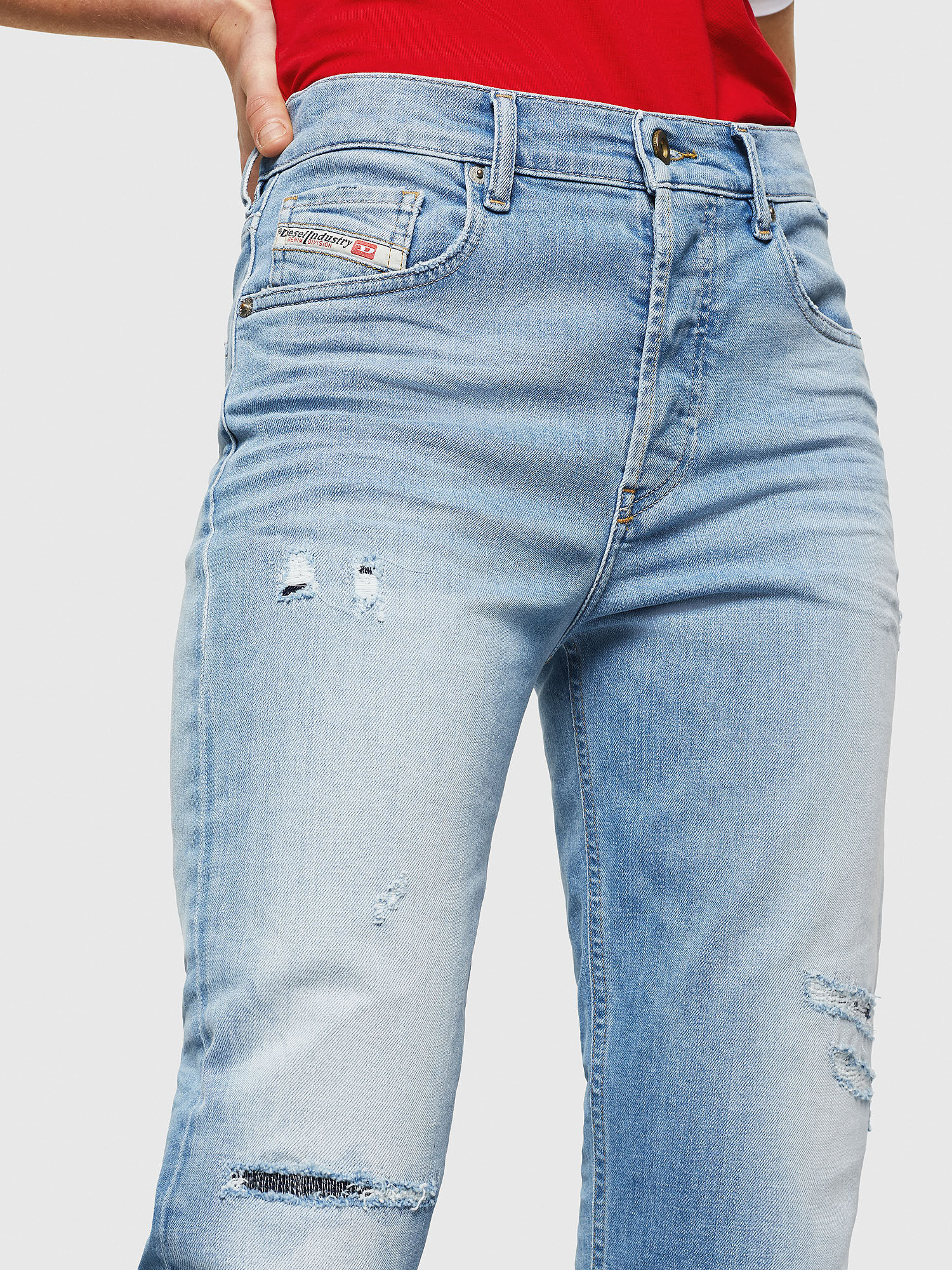 Midge deconstructed high waist boyfriend cheap jeans