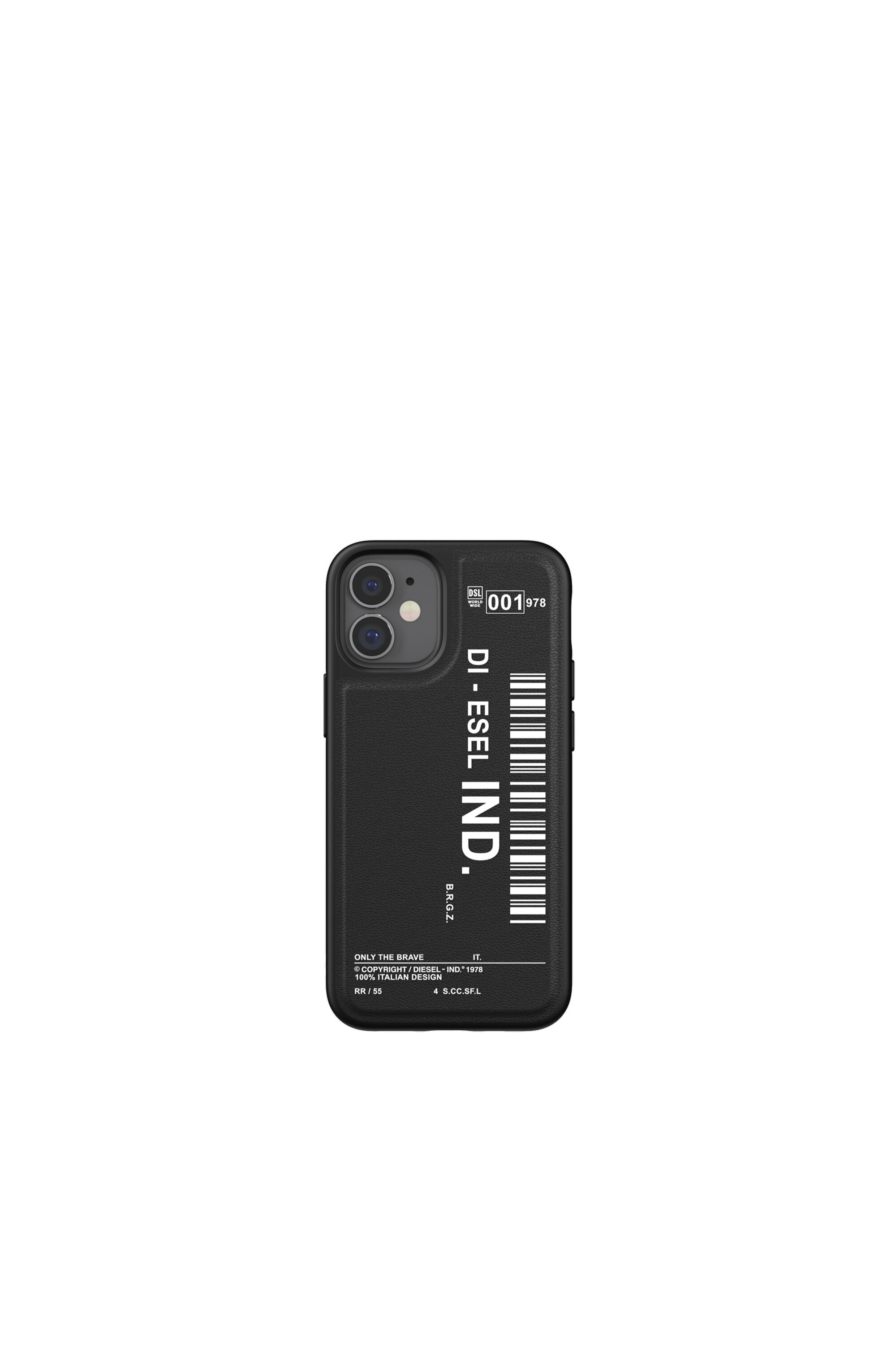 Diesel - 42488 STANDARD CASE, Funda moldeada por iPhone 12 Mini Unisex in Negro - 2
