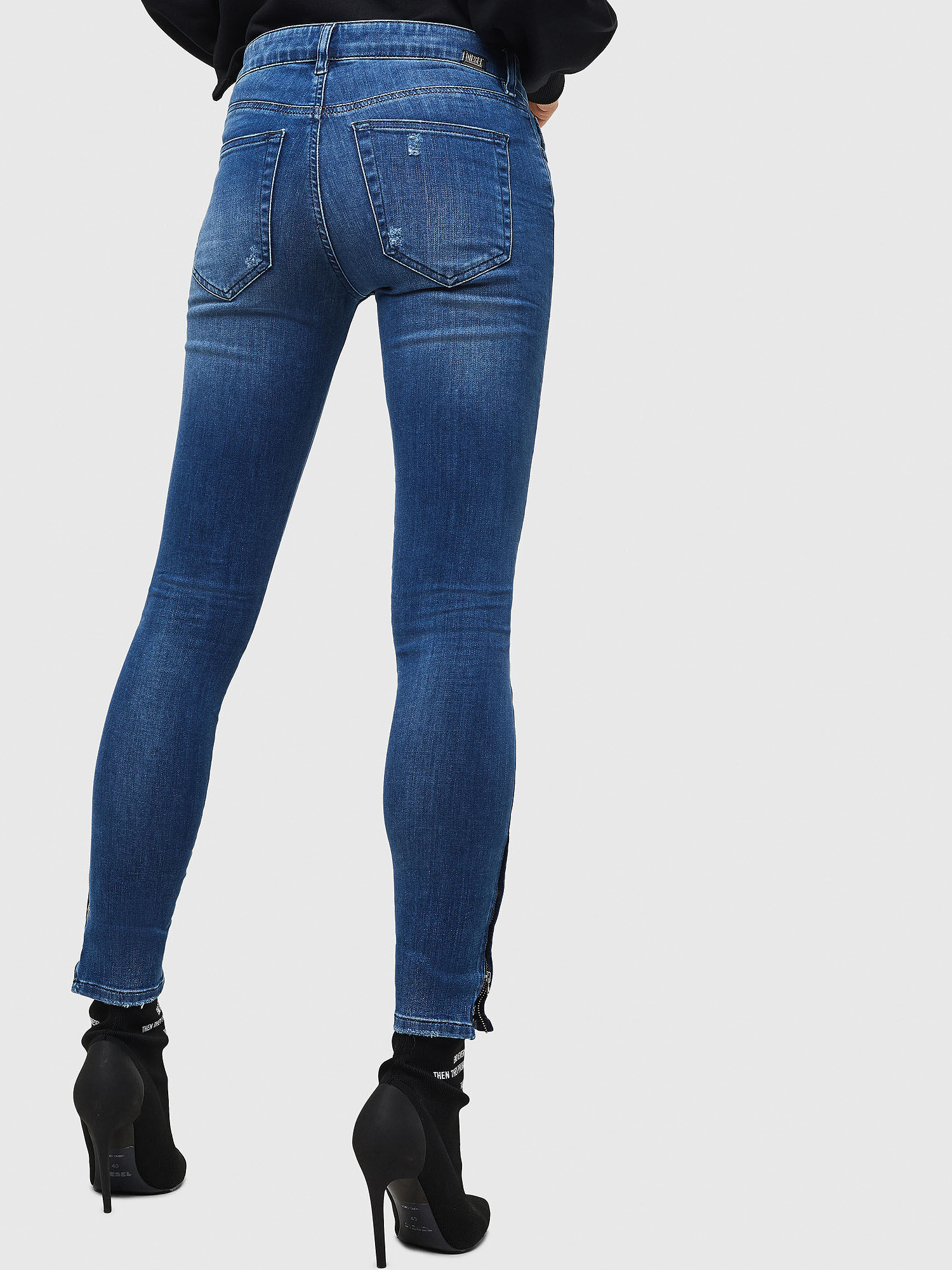 diesel slandy super slim skinny regular waist
