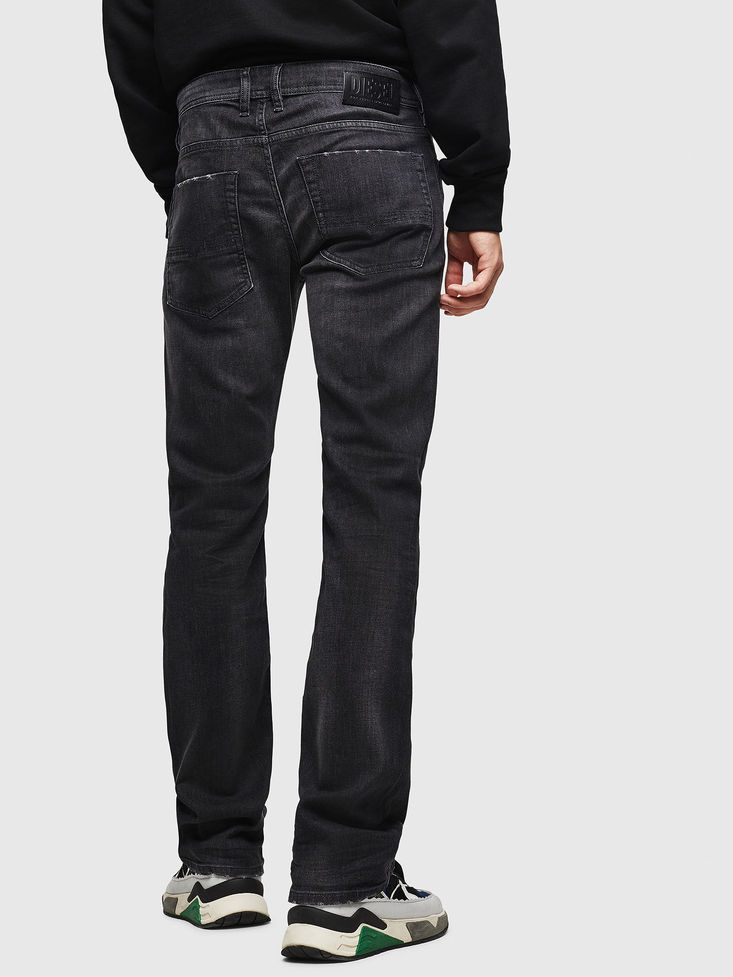 Men: Bootcut Black/Dark grey Jeans | Diesel