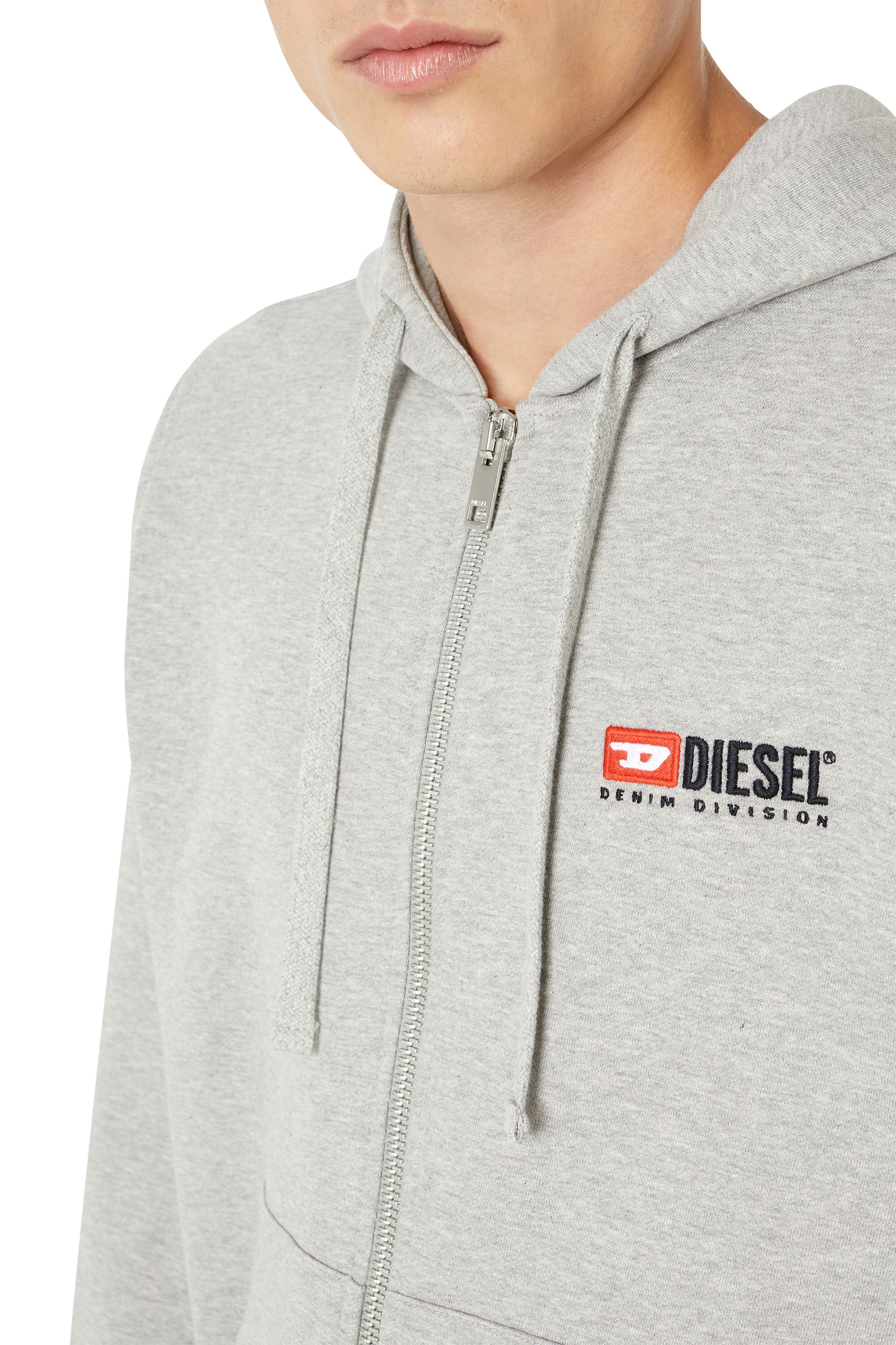 直営店☆DIESEL☆ A-GINN-HOOD-ZIP-DIV FELPA ジップ フーディ S-GINN-HOOD-ZIP-DIV