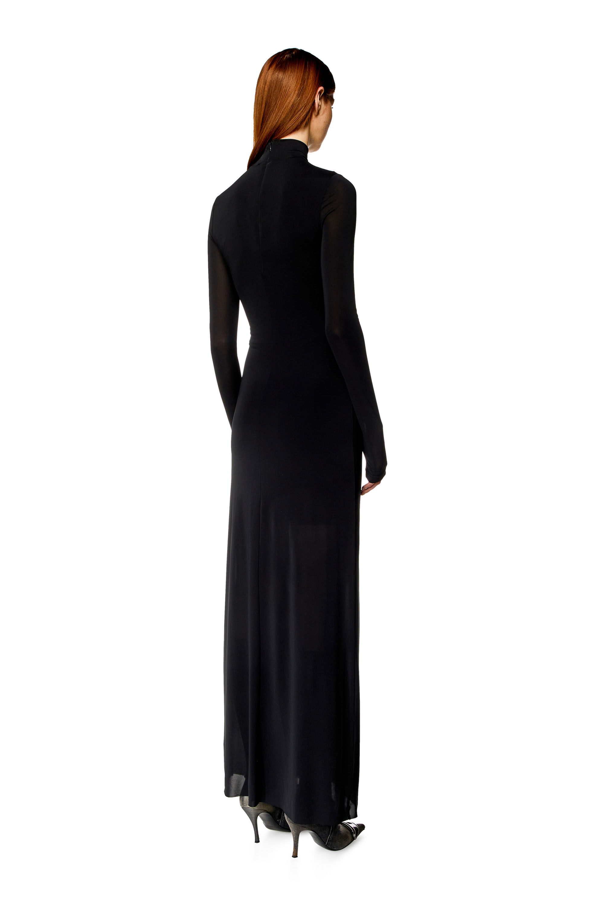 【DIESEL】D Rollas Dress - Dark Gray Women's Dresses: long, mini, maxi, jumpsuits | Diesel®