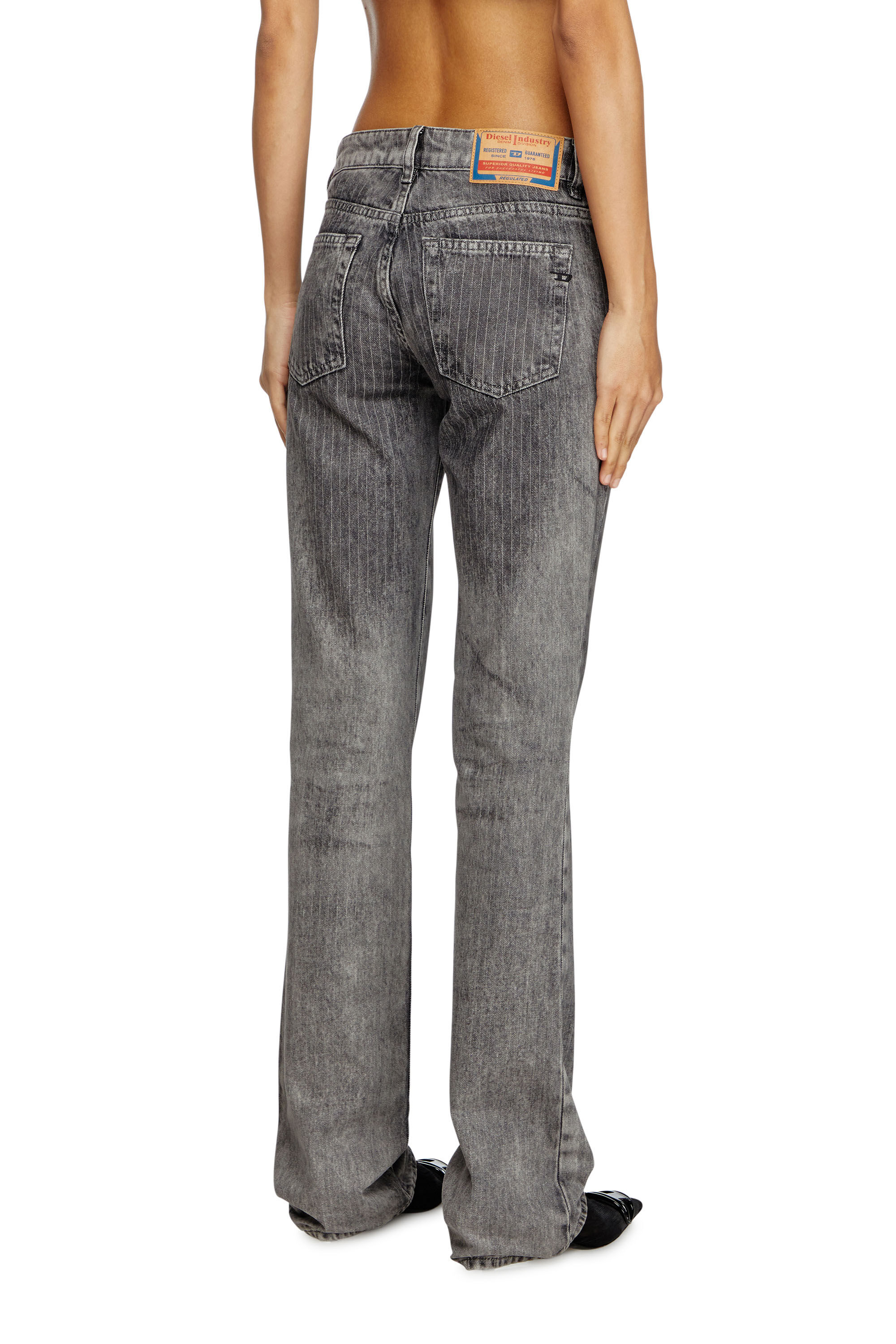 Diesel - Woman's Bootcut Jeans D-Gianna 0ABDI, Light Grey - 5