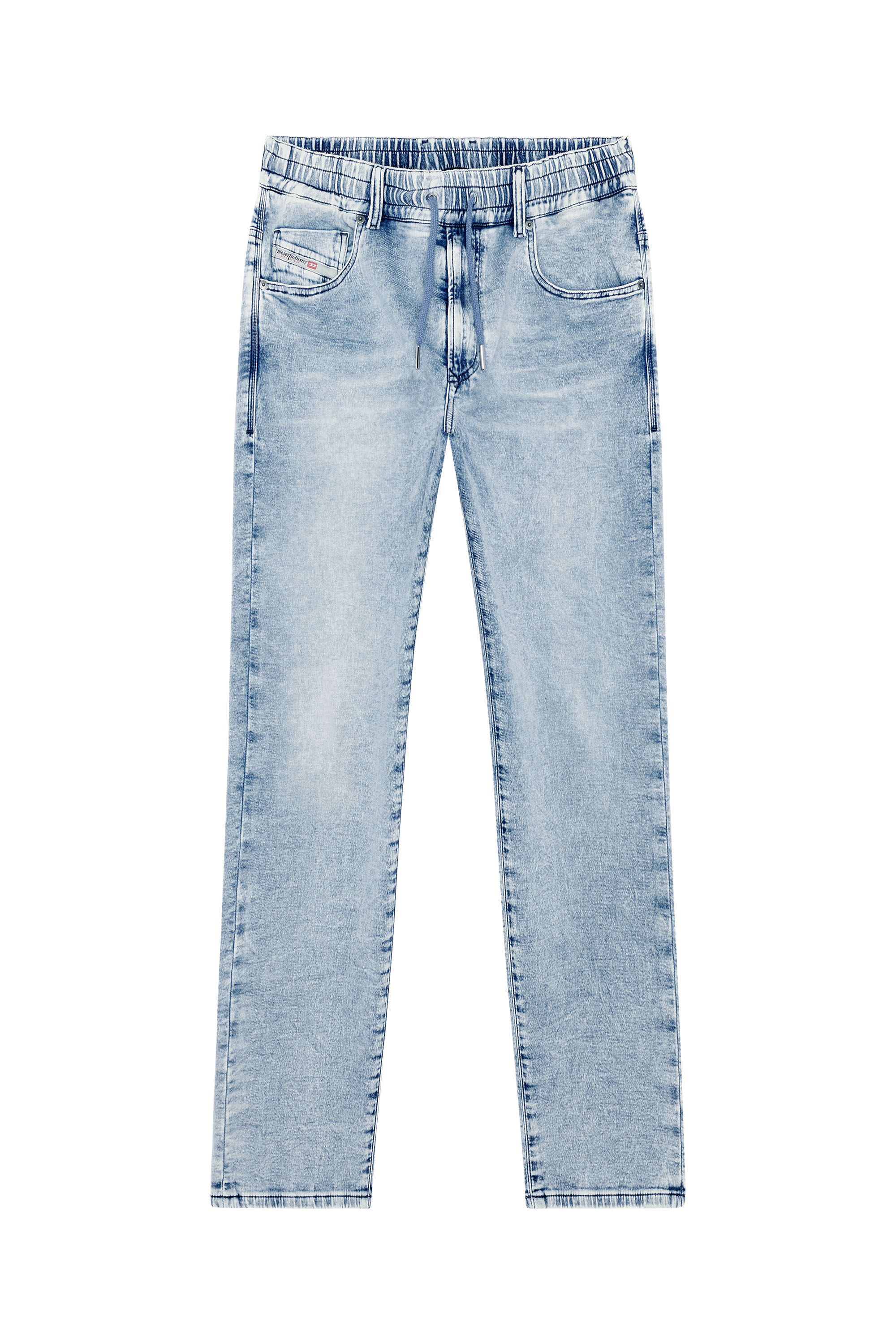 Men's Tapered Jeans | Light blue | Diesel 2030 D-Krooley Joggjeans®