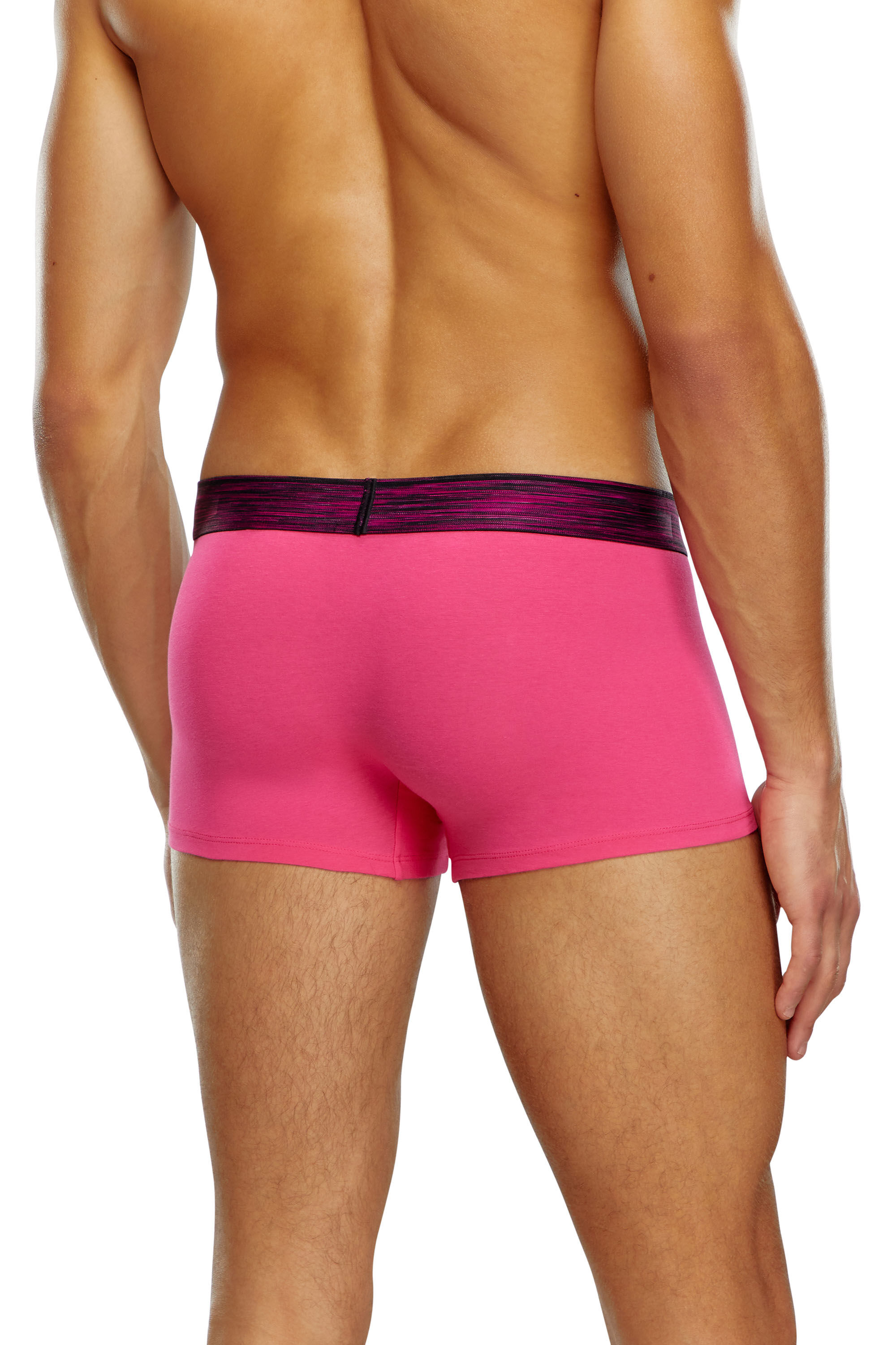 DIESEL　UMBX-DAMIENTHREEPACK　ピンク/ブラック　M Men's Three-pack space-dyed boxer briefs | Multicolor | Diesel