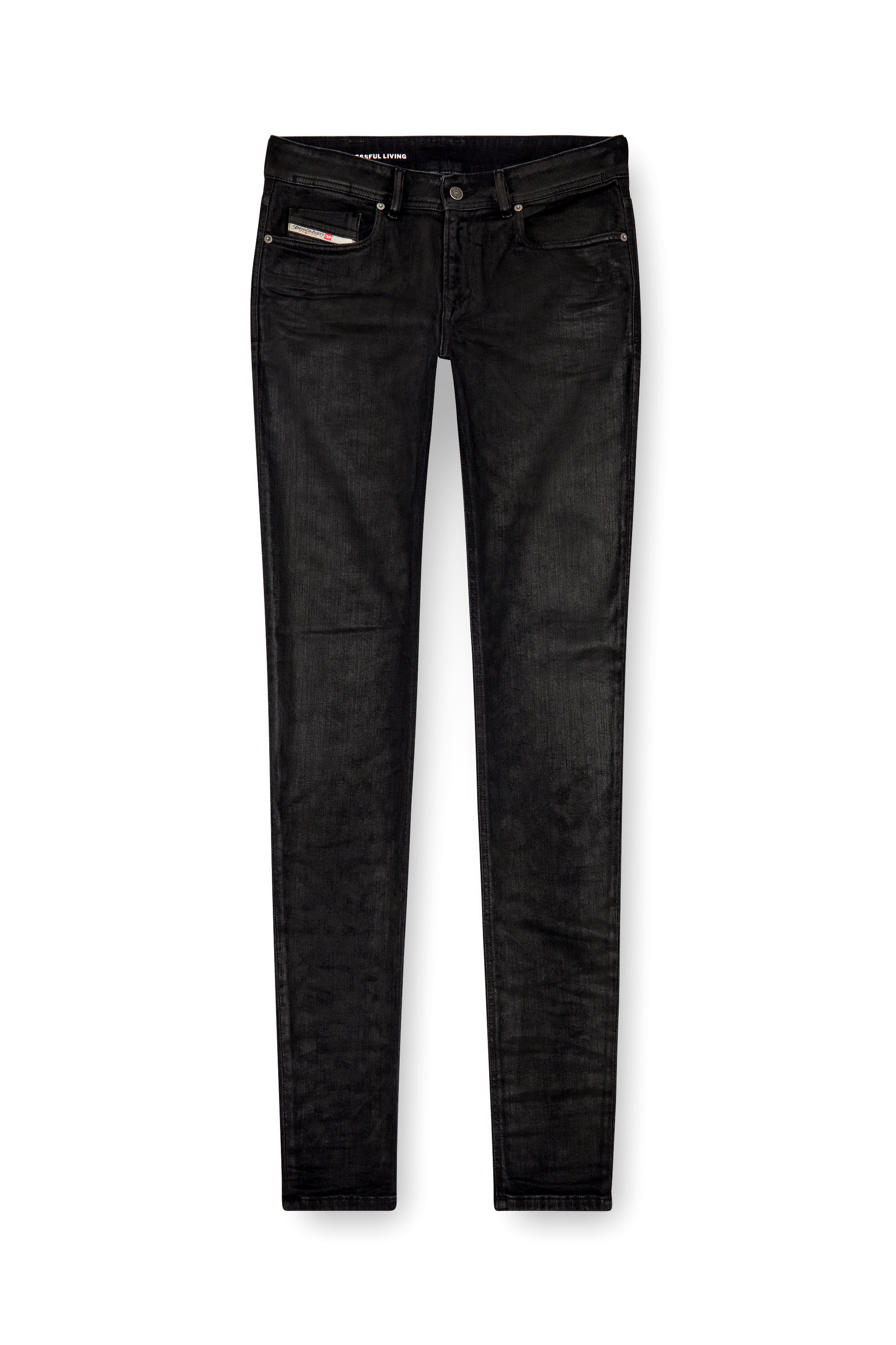 Diesel - Hombre Skinny Jeans 1979 Sleenker 09J30, Negro/Gris oscuro - Image 2