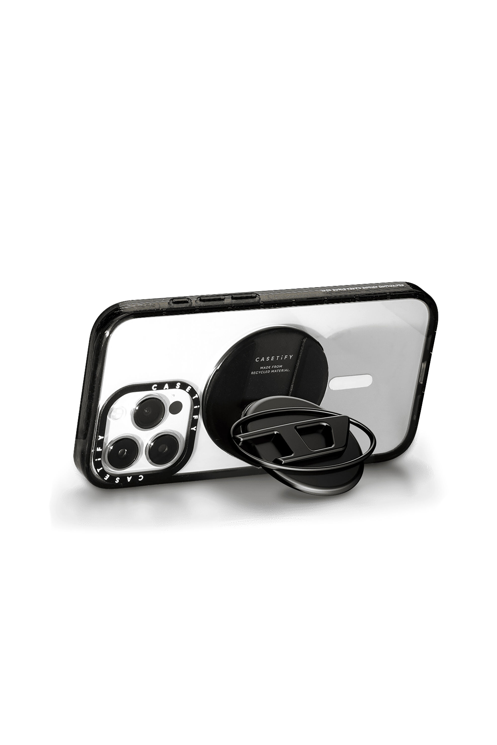 CASETiFY DIESEL シルバー グリップスタンド （CASETiFY iPhone
