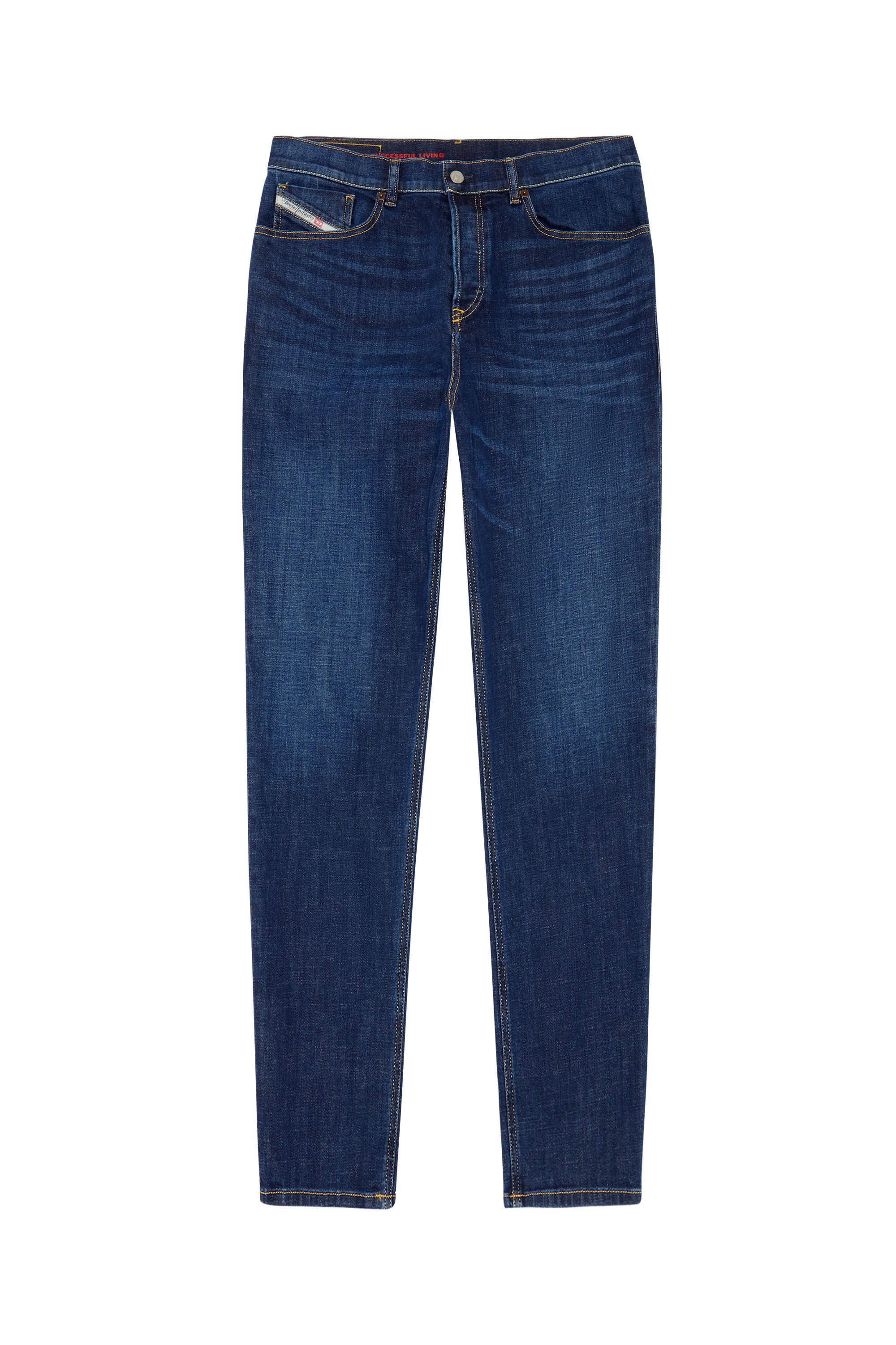 Diesel - 2005 D-Fining 09B90 Tapered Jeans, Azul Oscuro - Image 2