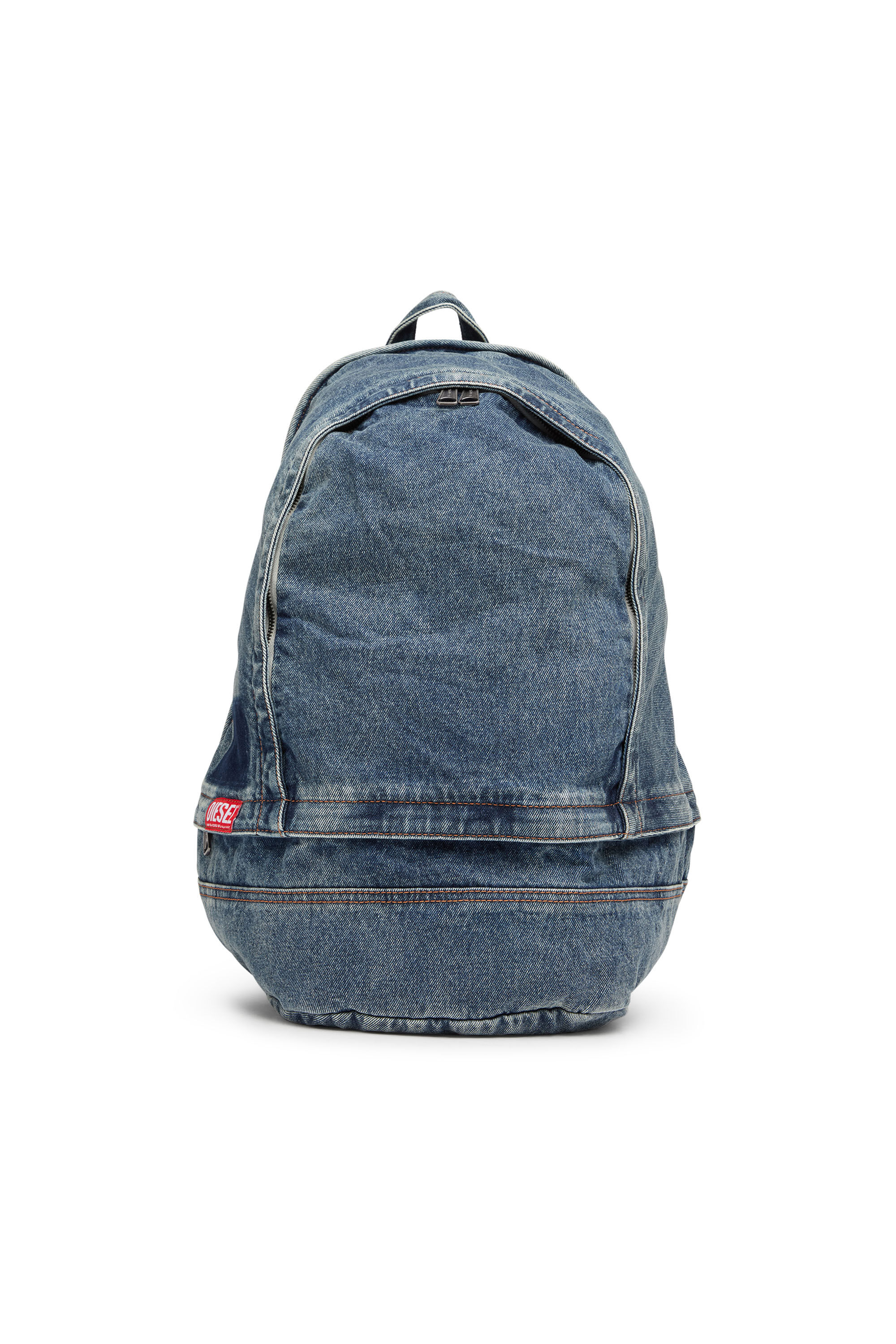 RAVE BACKPACK X: Backpack in organic cotton denim | Diesel