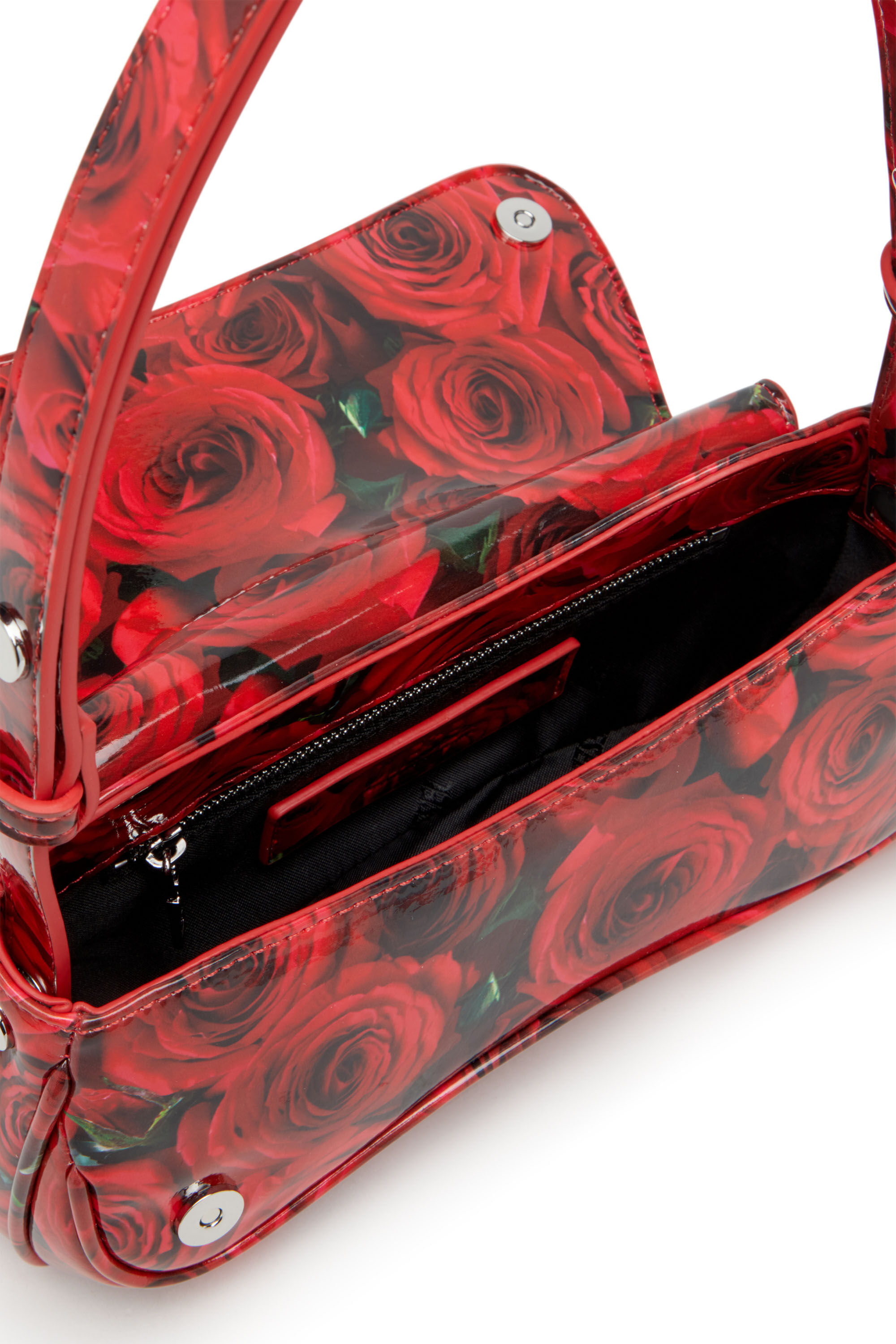 Diesel - PLAY CLUTCH, Play-Clutch brillante con estampado Mujer in Rojo - 2
