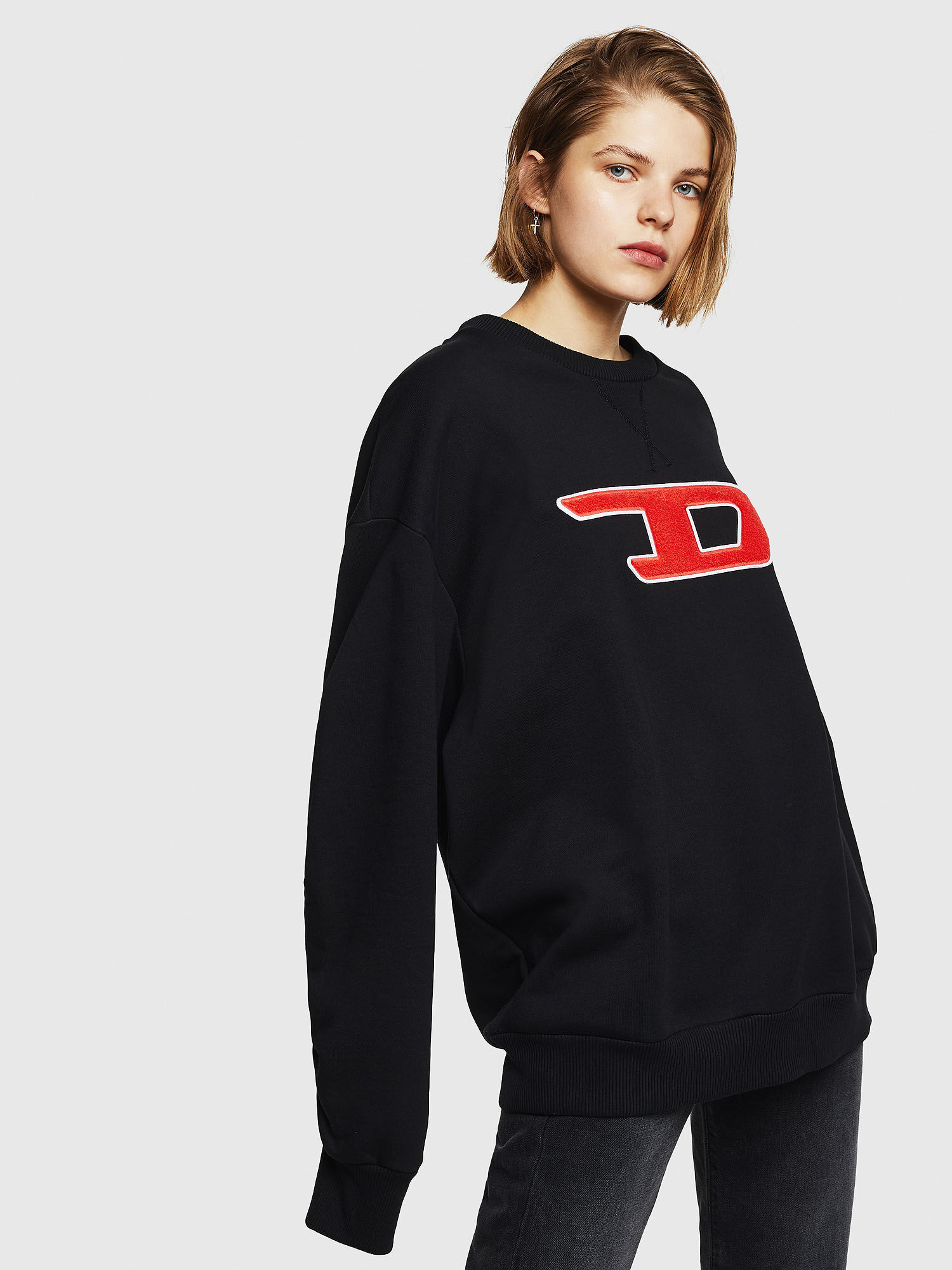 diesel logo sweatshirt