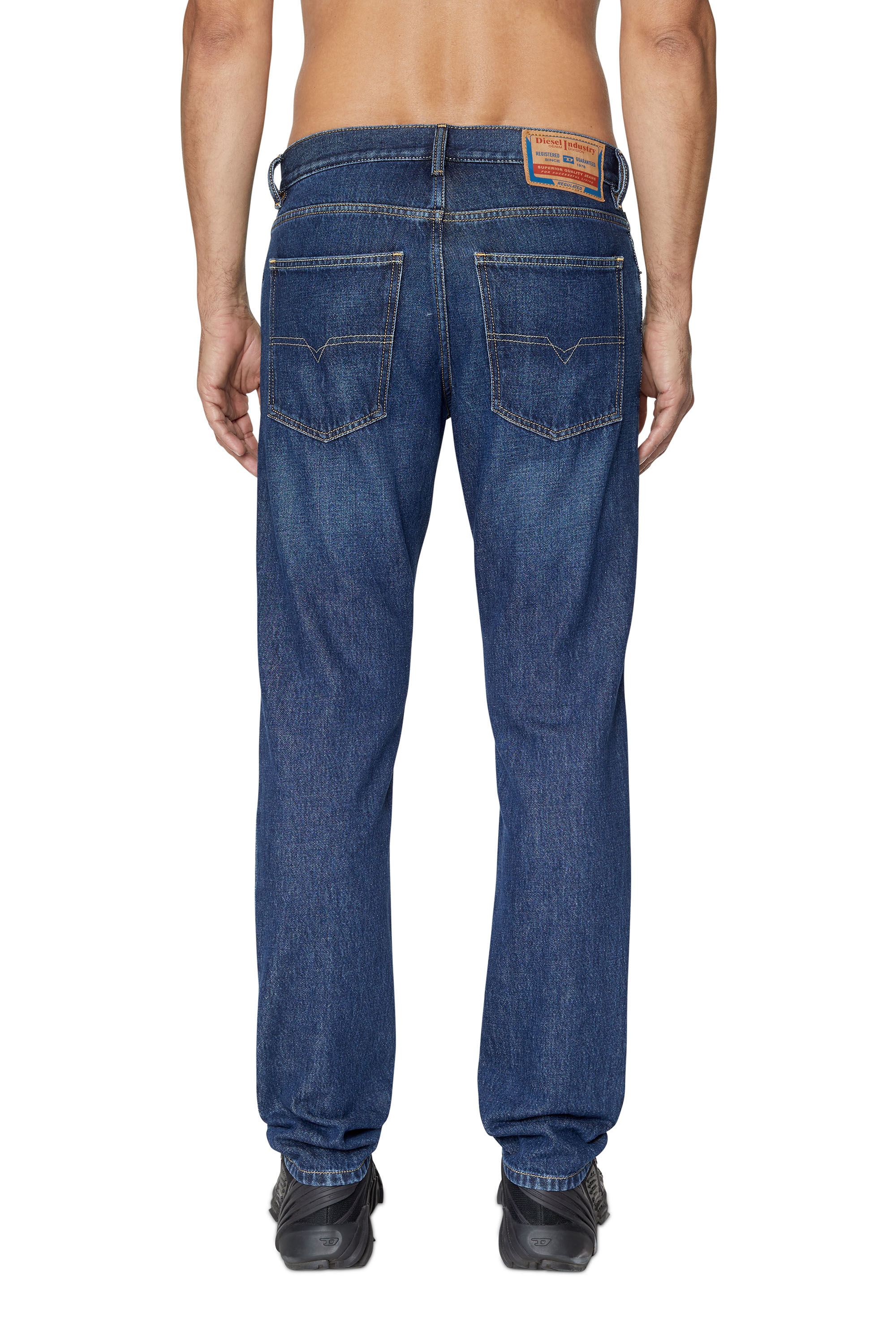 Diesel - 1995 09C03 Straight Jeans, Azul Oscuro - Image 4