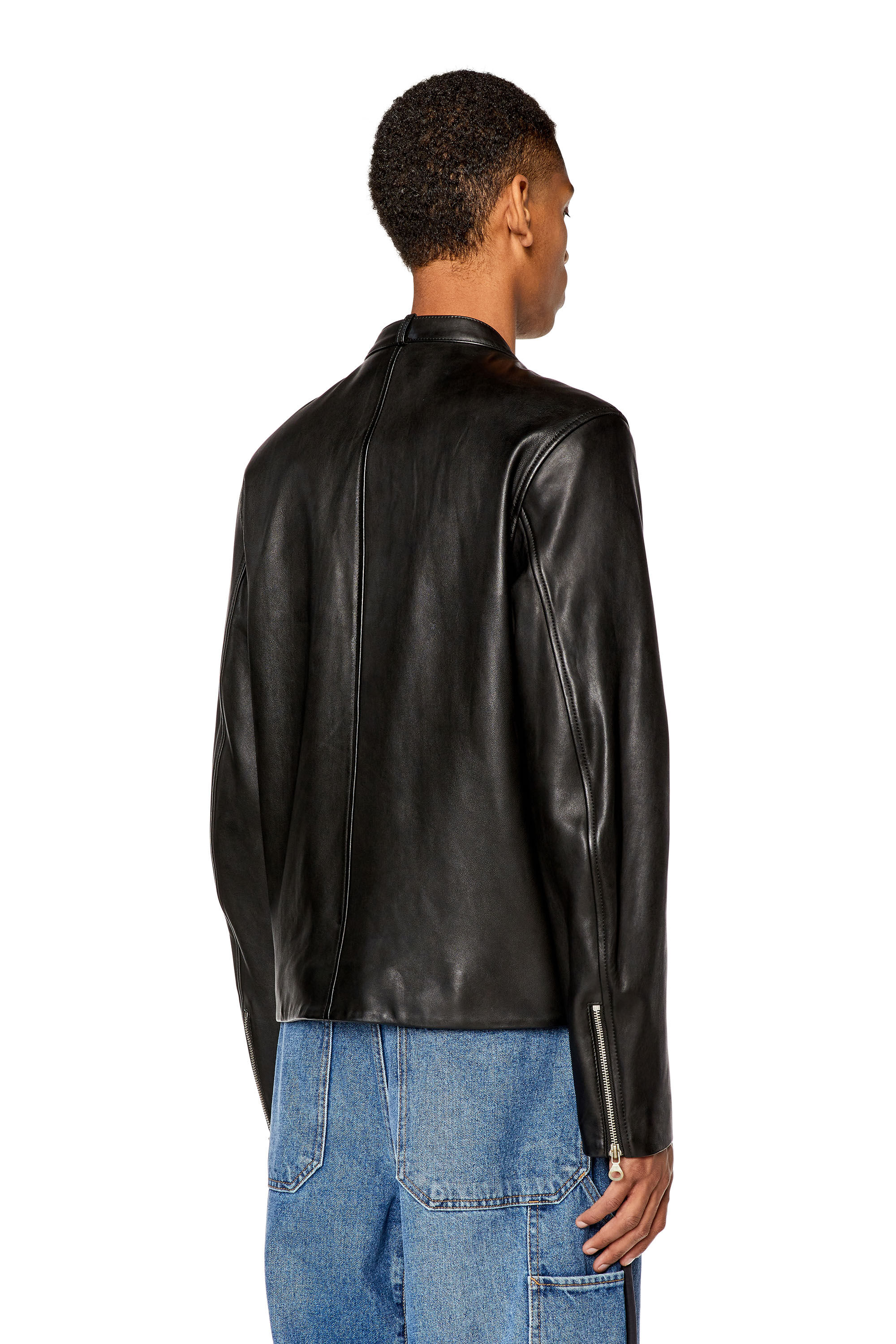 Diesel leather vest discount