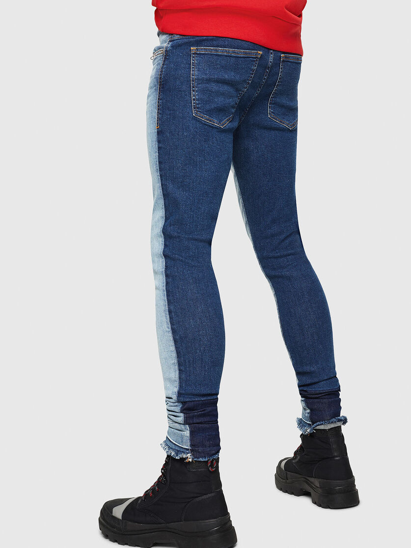 D Istort Sp 085au Men Skinny Medium Blue Jeans Diesel D Istort Sp 085au Men Skinny Medium Blue Jeans Diesel