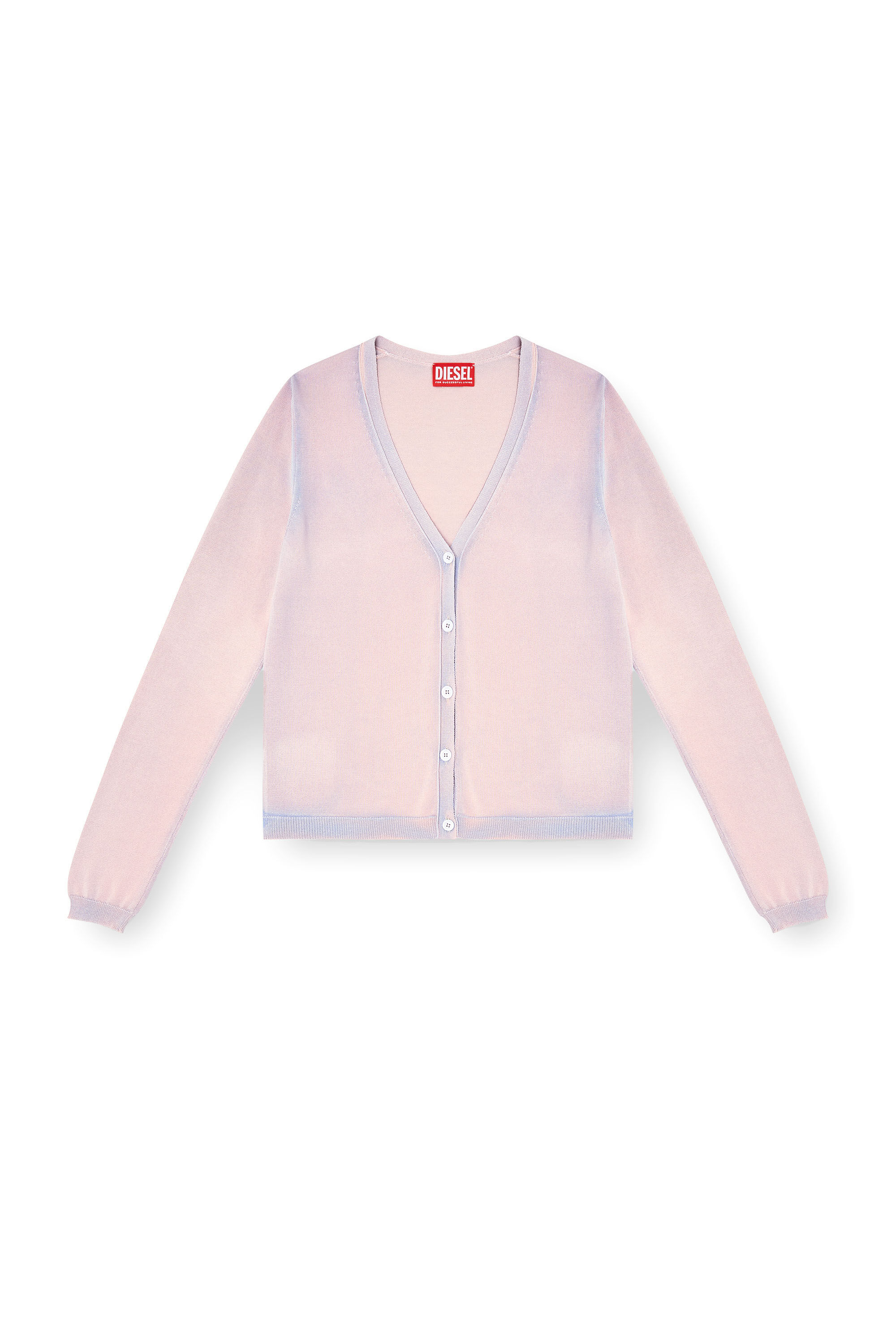 Diesel - M-VITTA, Cárdigan dégradé Mujer in Rosa - 2