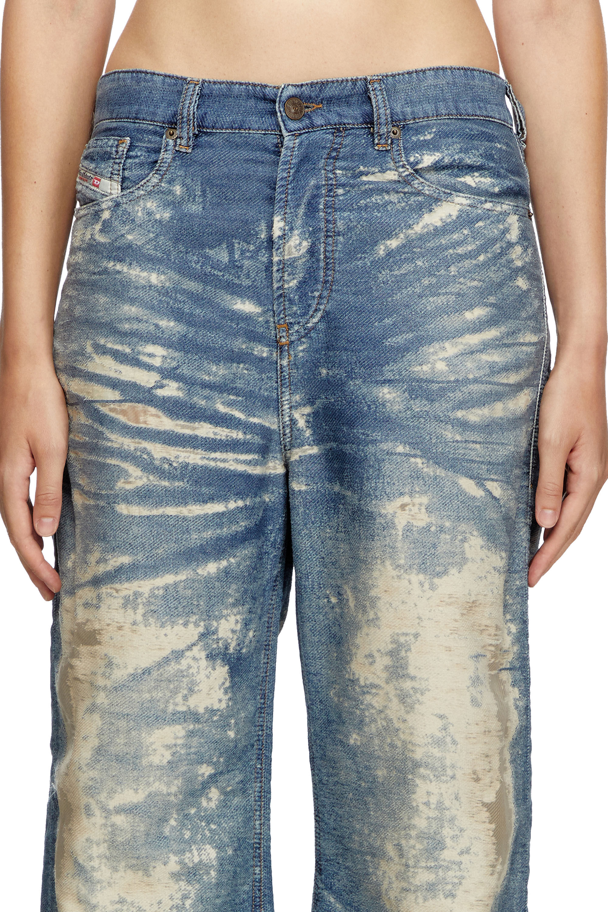 Women's Relaxed Jeans | Medium blue | Diesel 1996 D-Sire