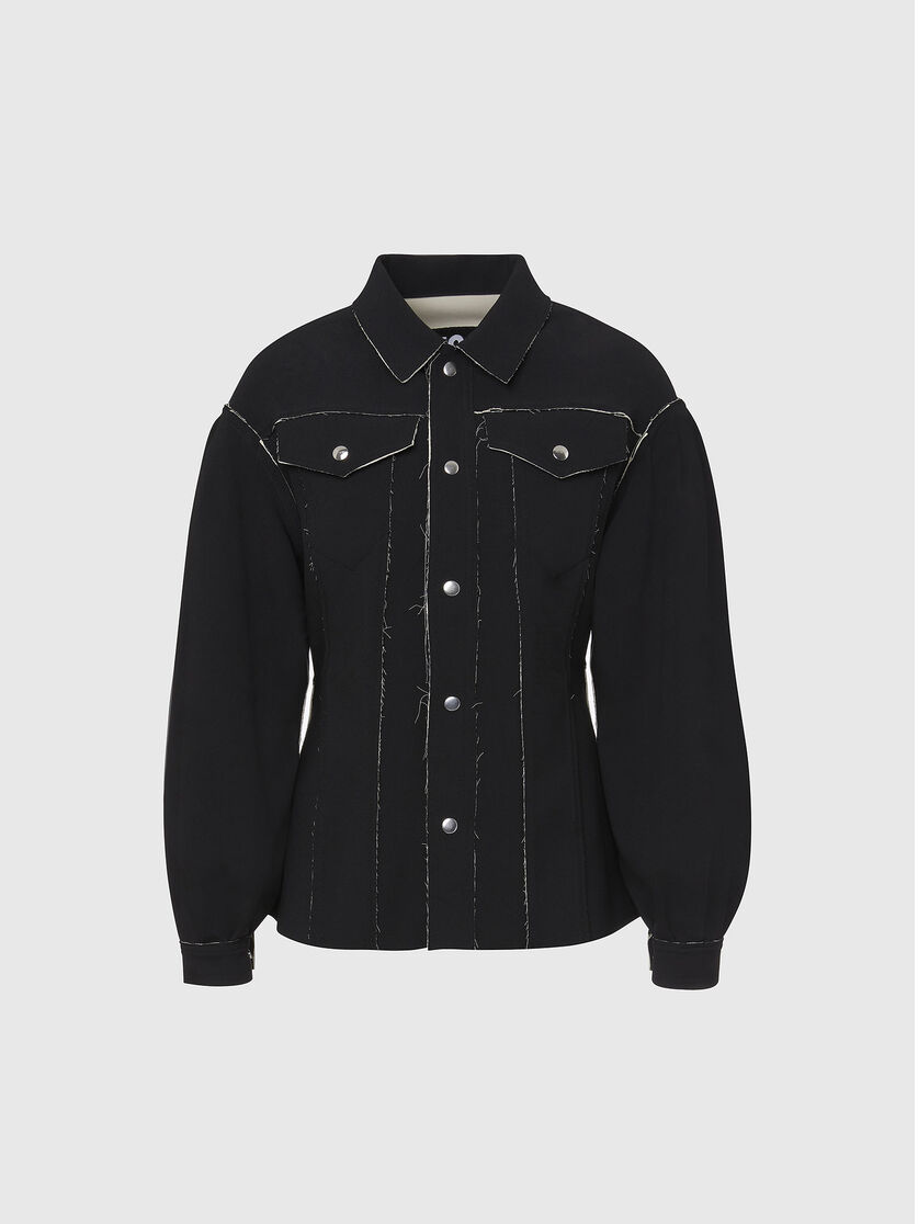 G-ALBA Woman: Reversible jacket with balloon sleeves | Diesel