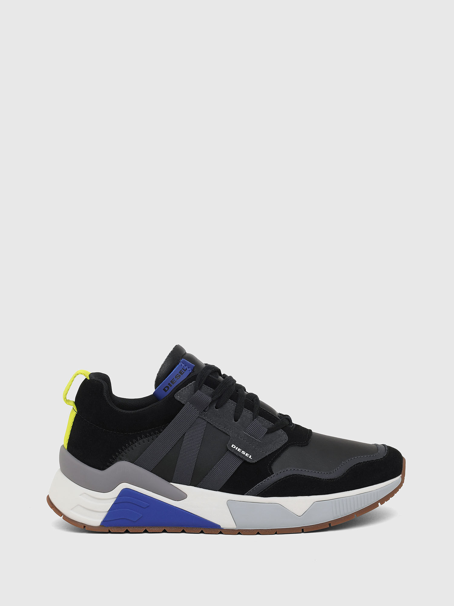 S BRENTHA WL Man Sneakers in Lycra suede and leather Diesel