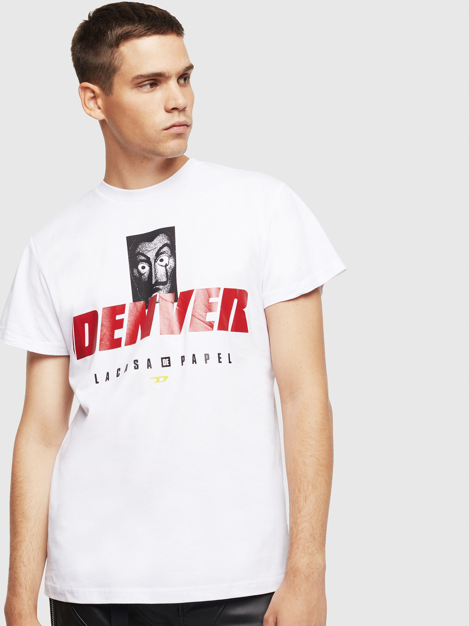 Diesel la casa store de papel t shirt