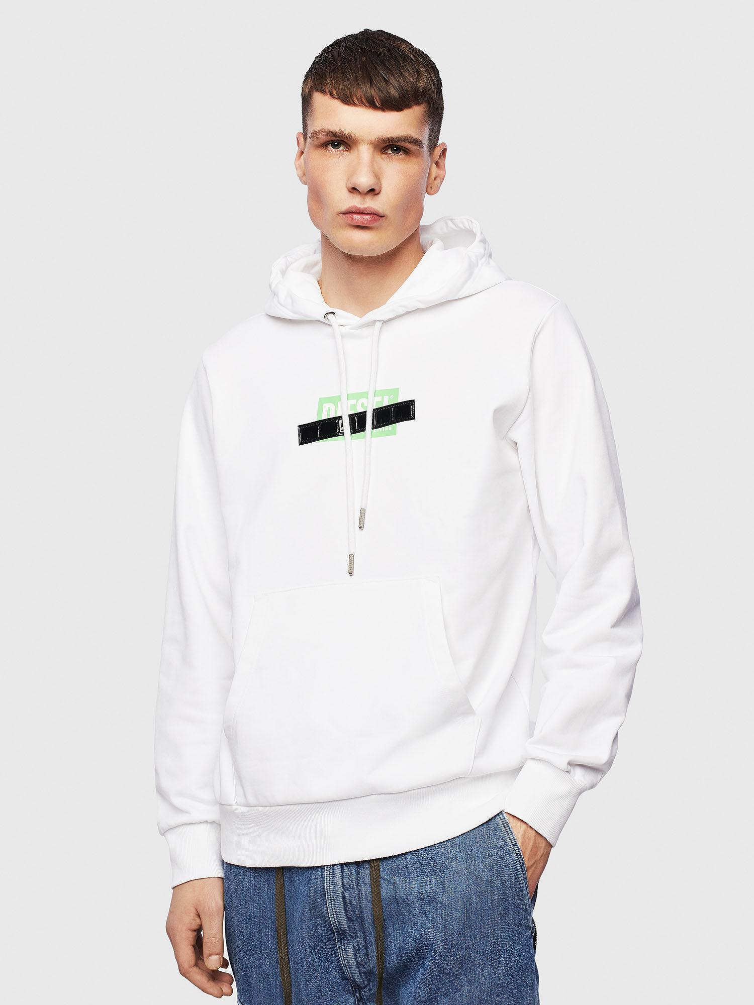 grey pullover sweatshirt