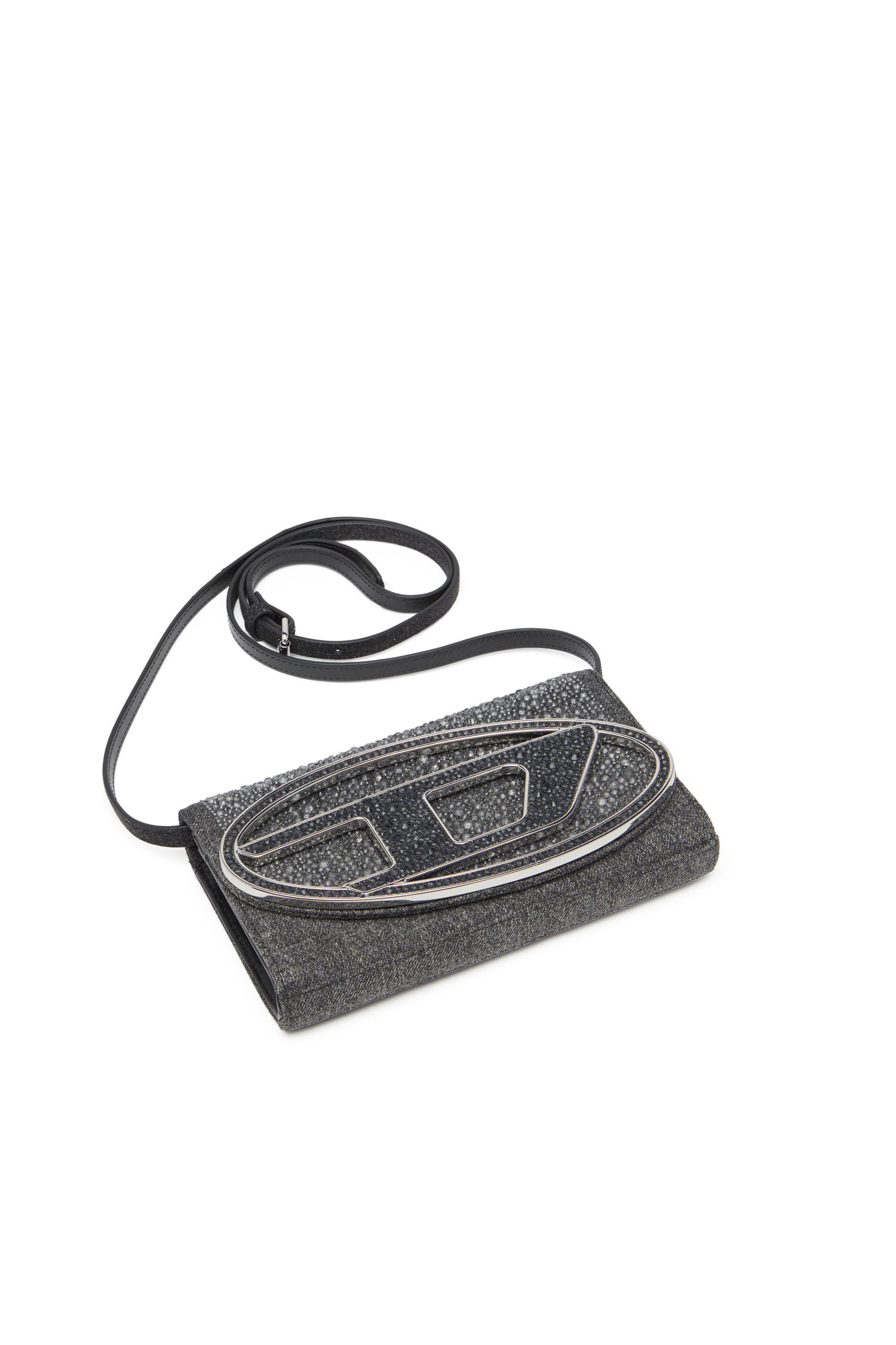 Diesel - 1DR WALLET STRAP, Negro - Image 5