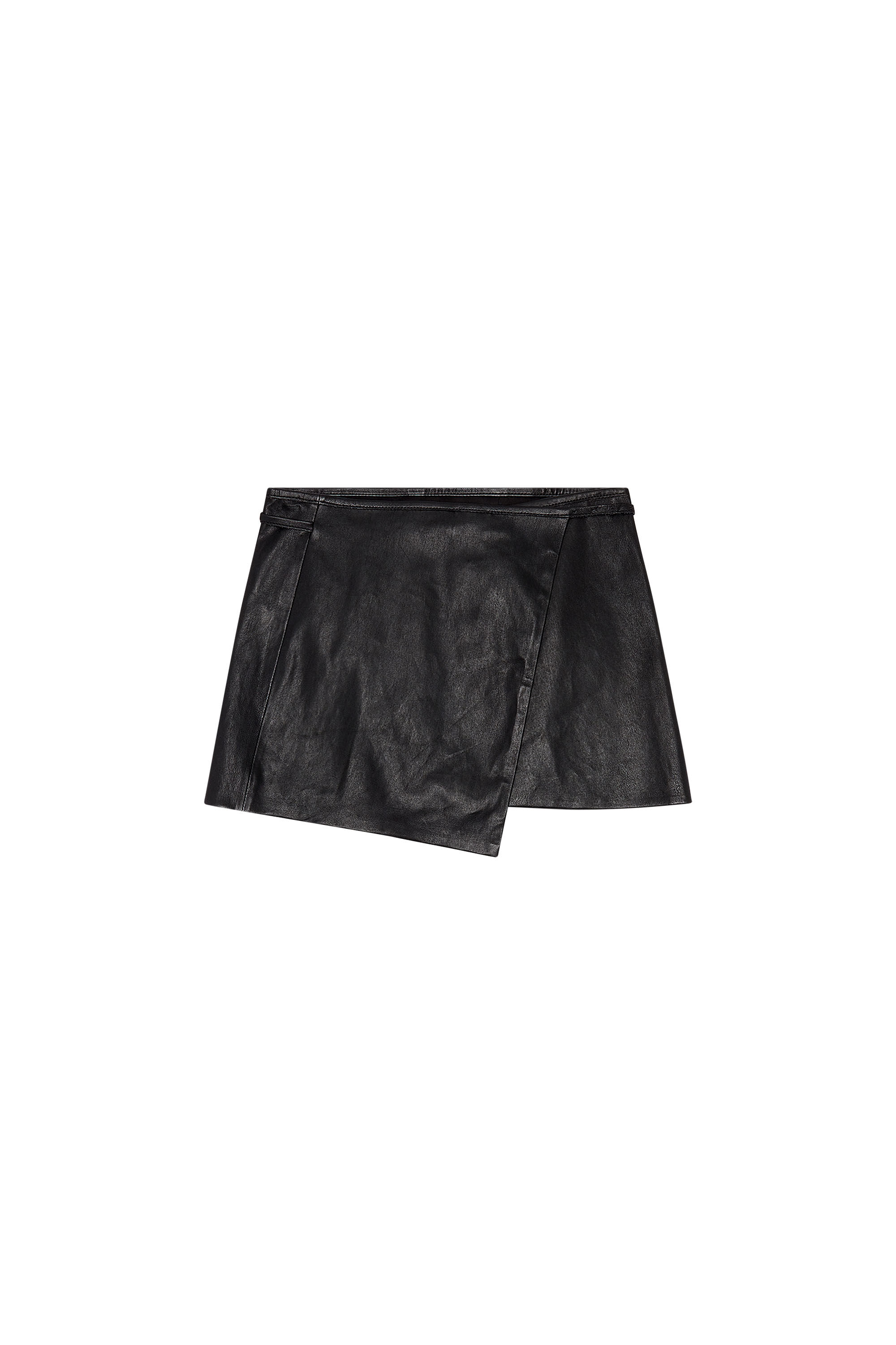 Short black wrap skirt 2025