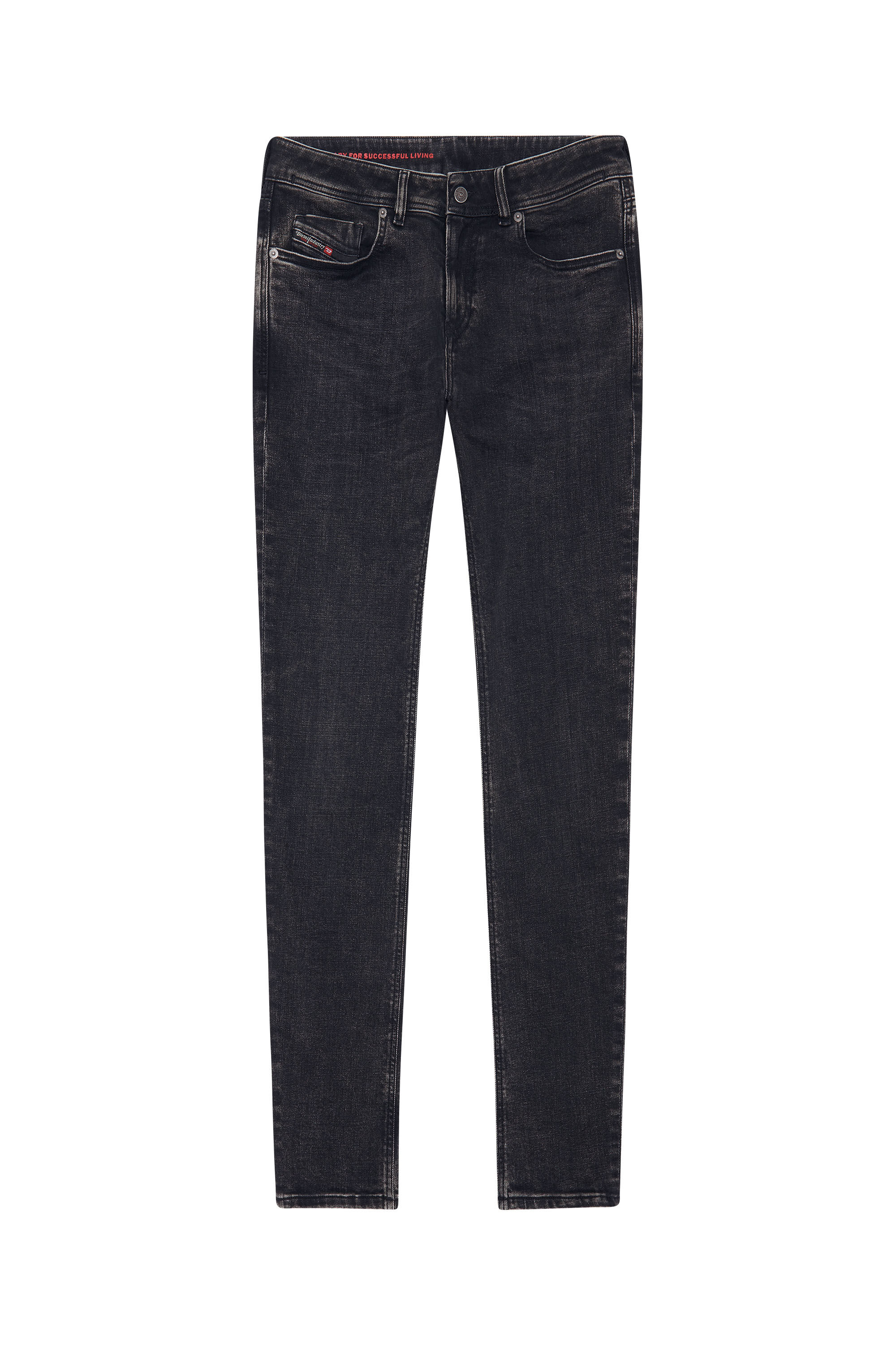Diesel - Skinny Jeans 1979 Sleenker 09C23, Negro/Gris oscuro - Image 2