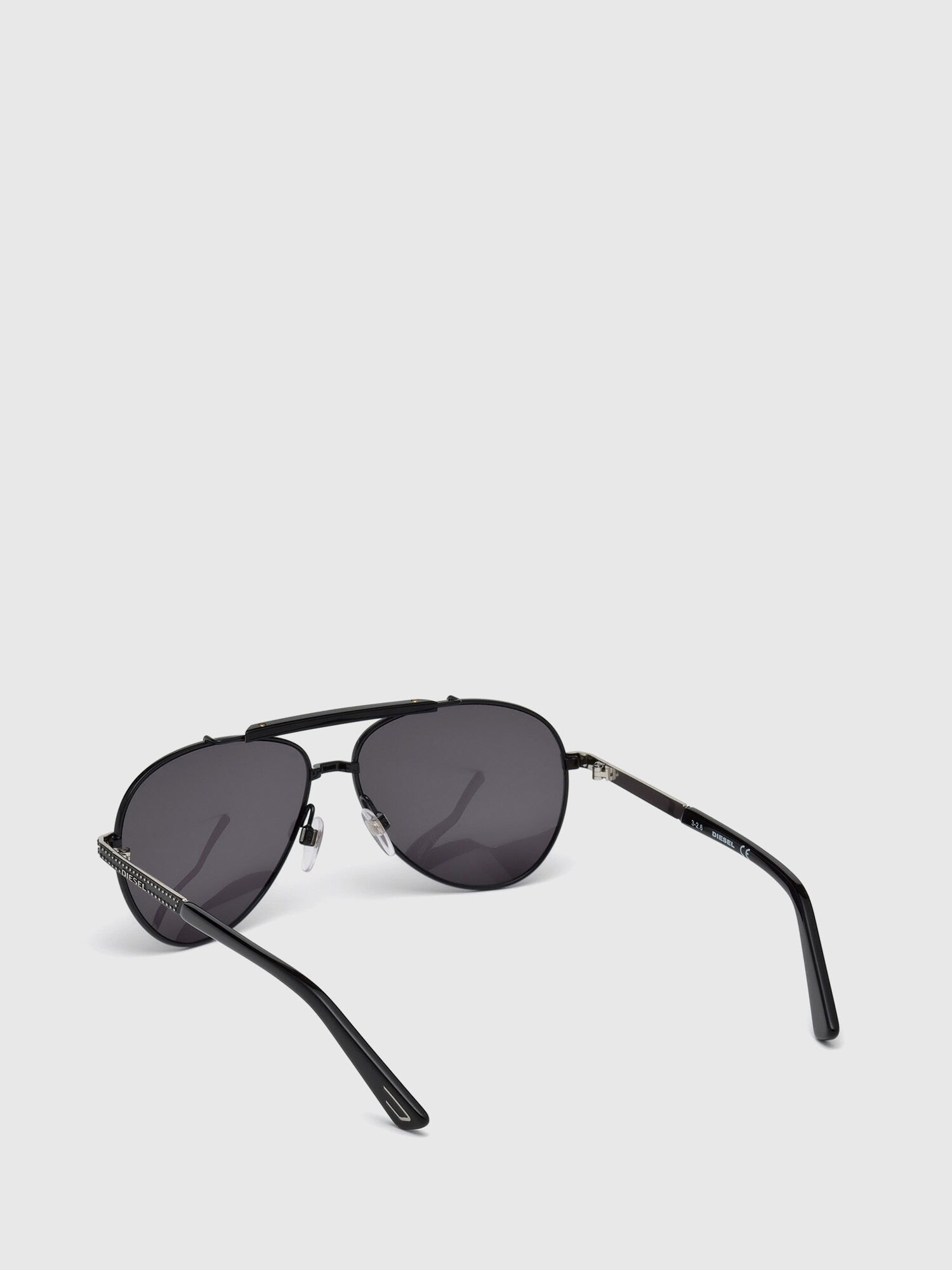 Diesel - DL0238, Man's Classic aviator shape eyewear in Black - 3