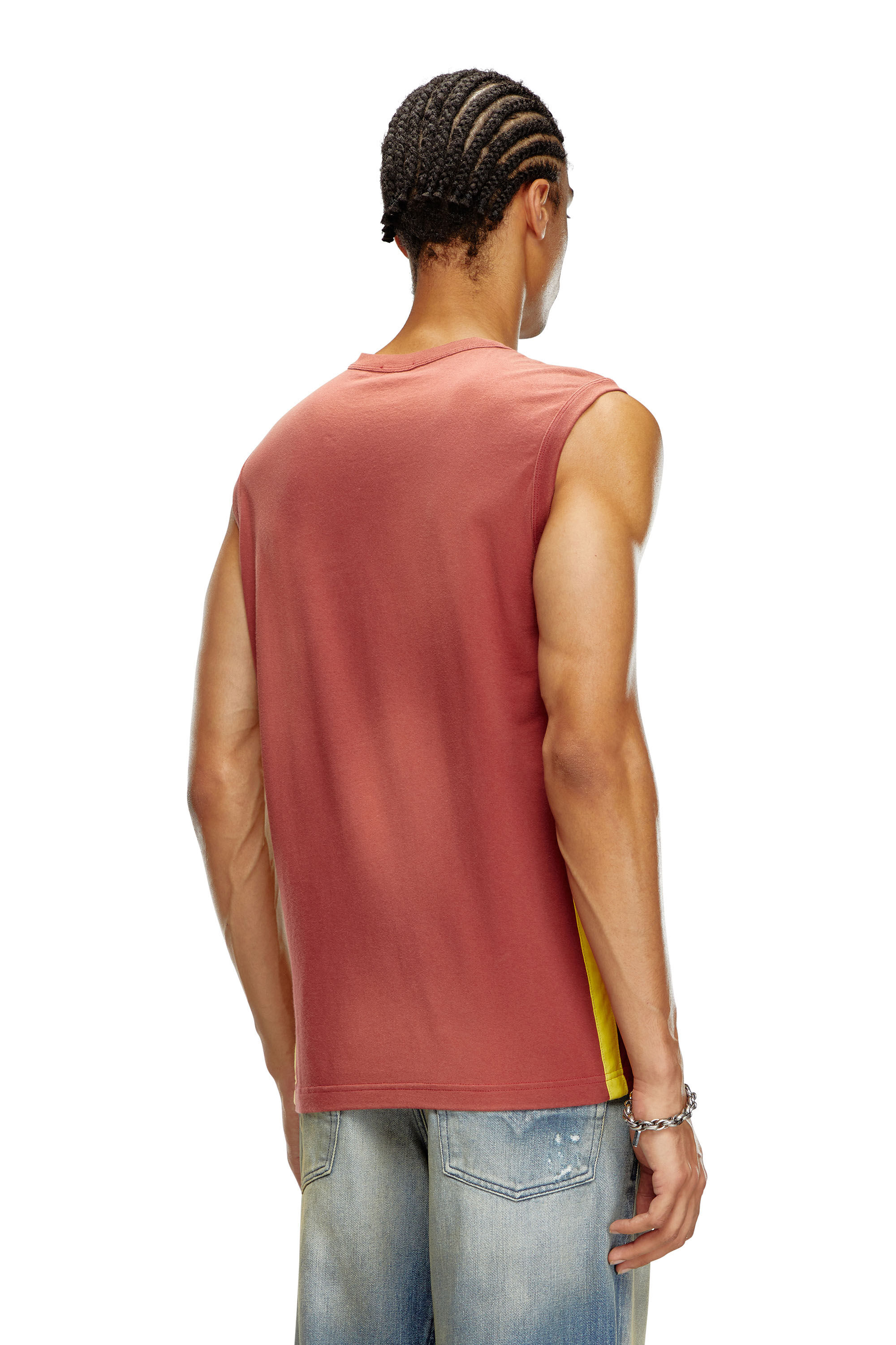 Diesel - T-BISCO-STRIPE, Red - Image 5