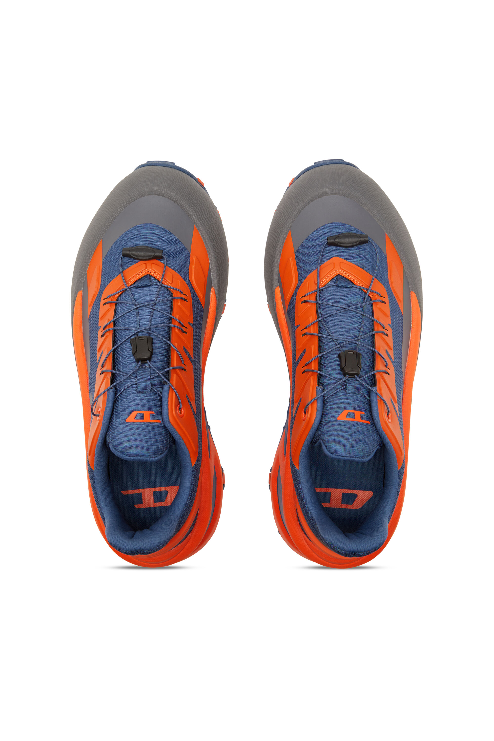 Diesel - D-CAGE RUNNER, Azul marino/Naranja - Image 4