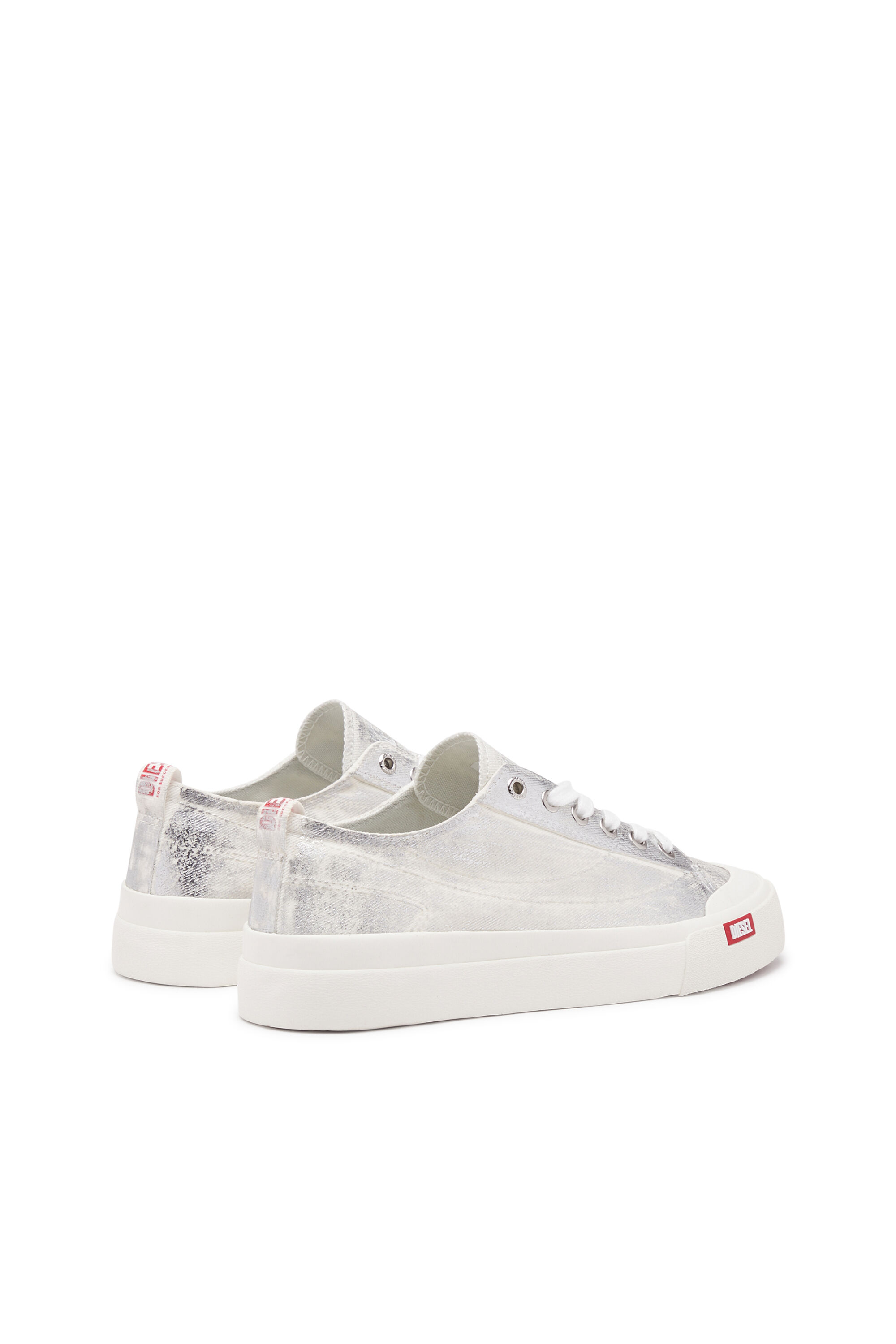 Diesel silver shoes shop