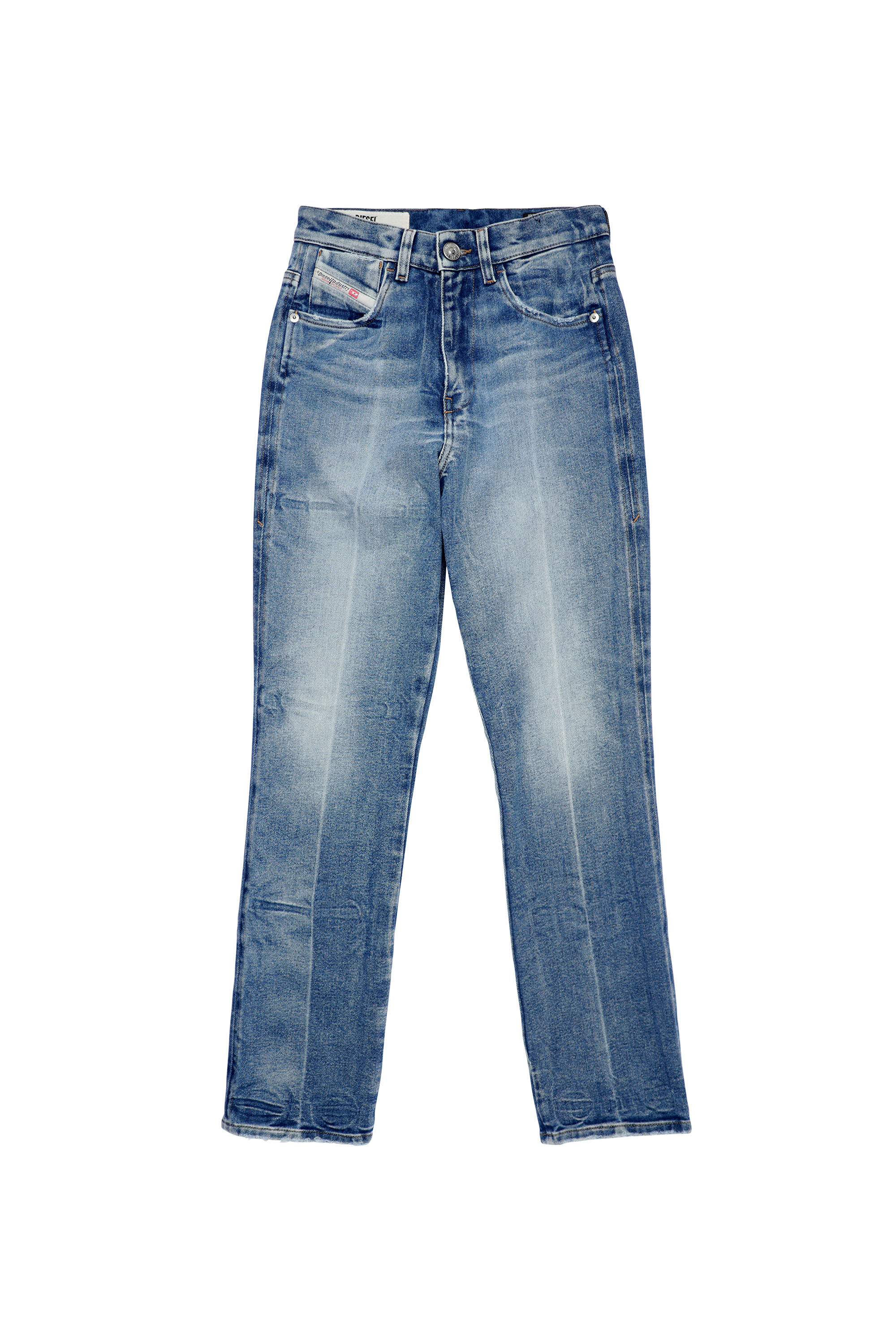 Diesel - D-Arcy 09A26 Straight Jeans, Azul medio - Image 2