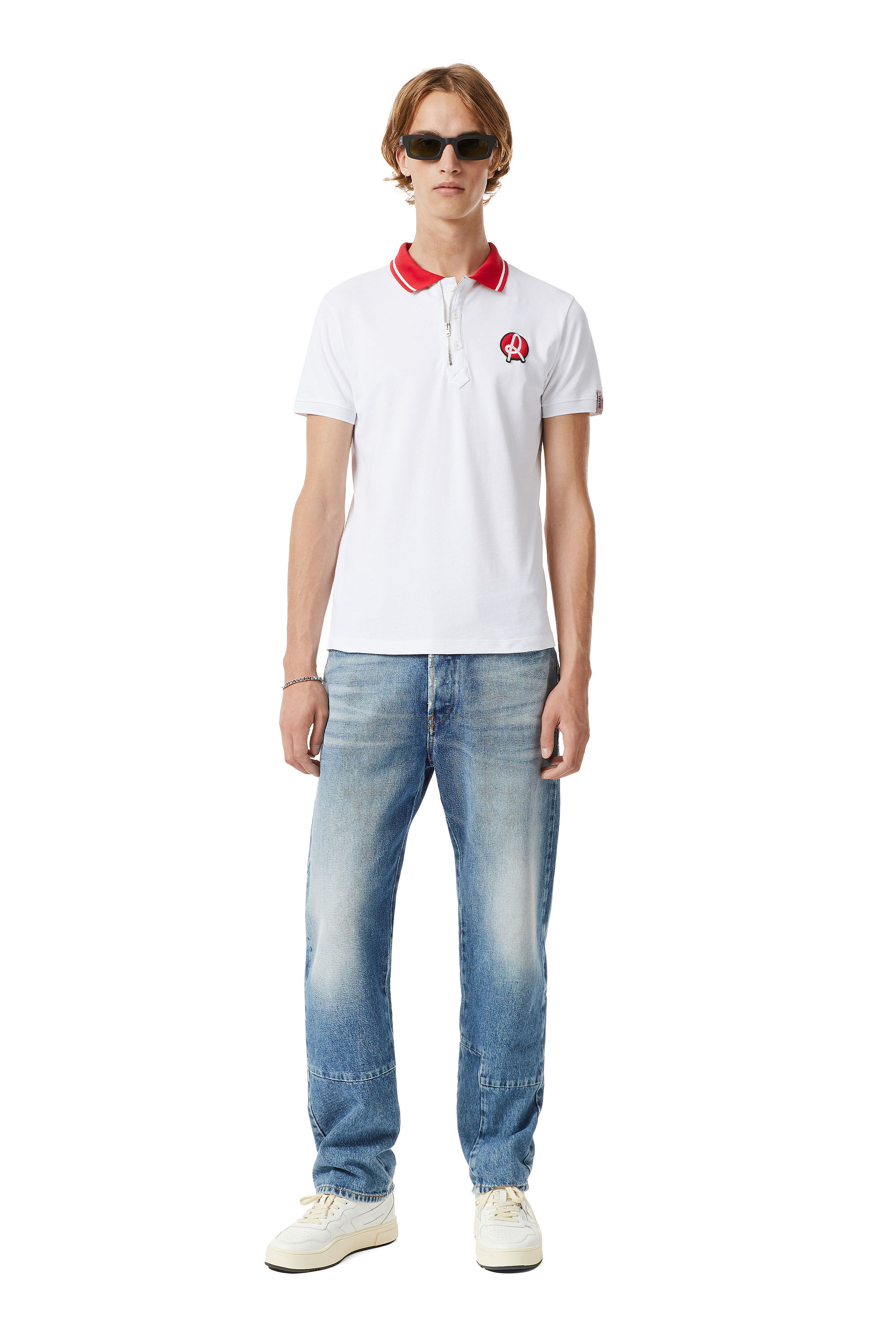 Diesel - LR-T-HART-VIC, Polo Diesel + L.R. Vicenza Hombre in Blanco - 1