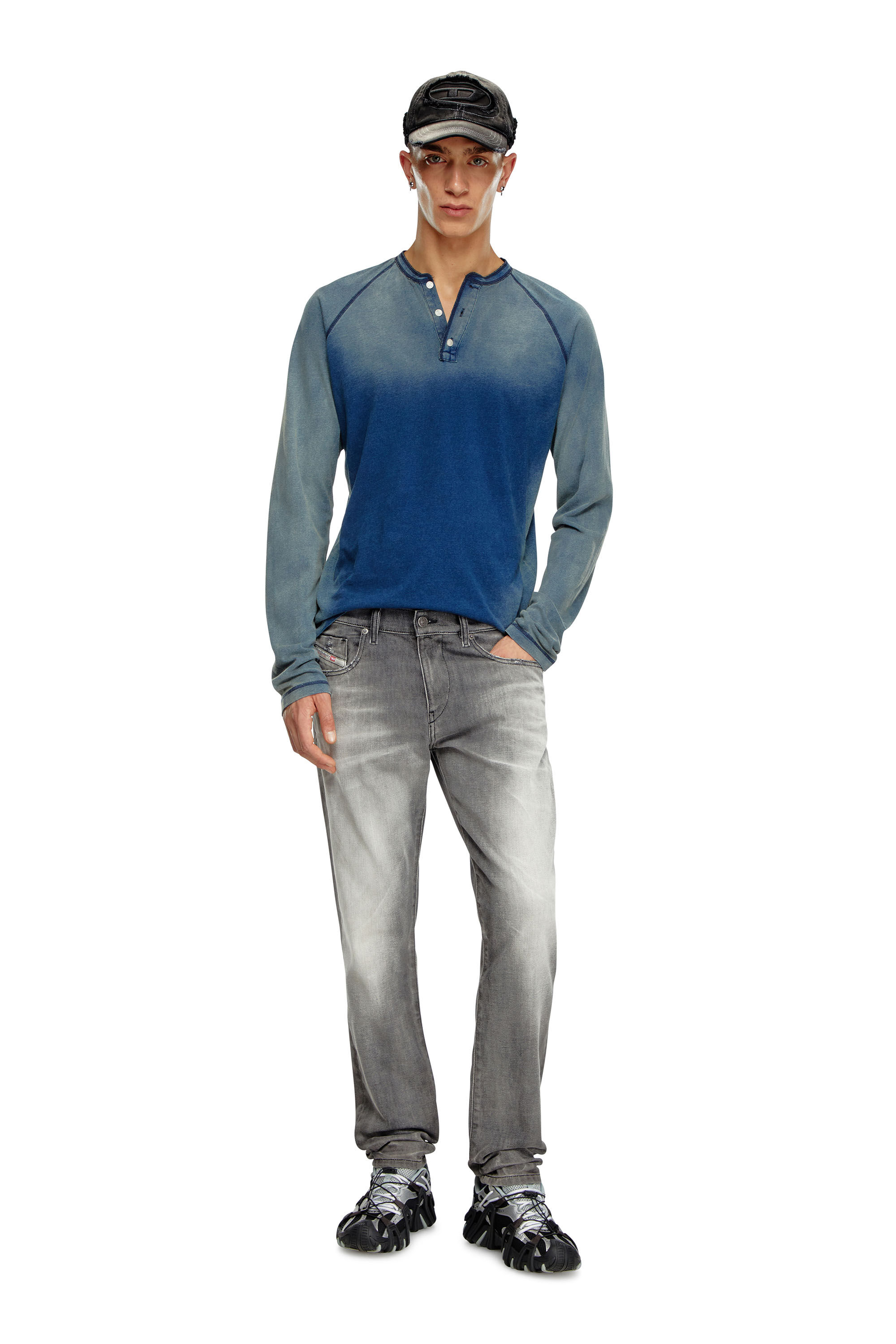 Men's Slim Jeans | Dark grey | Diesel 2019 D-Strukt