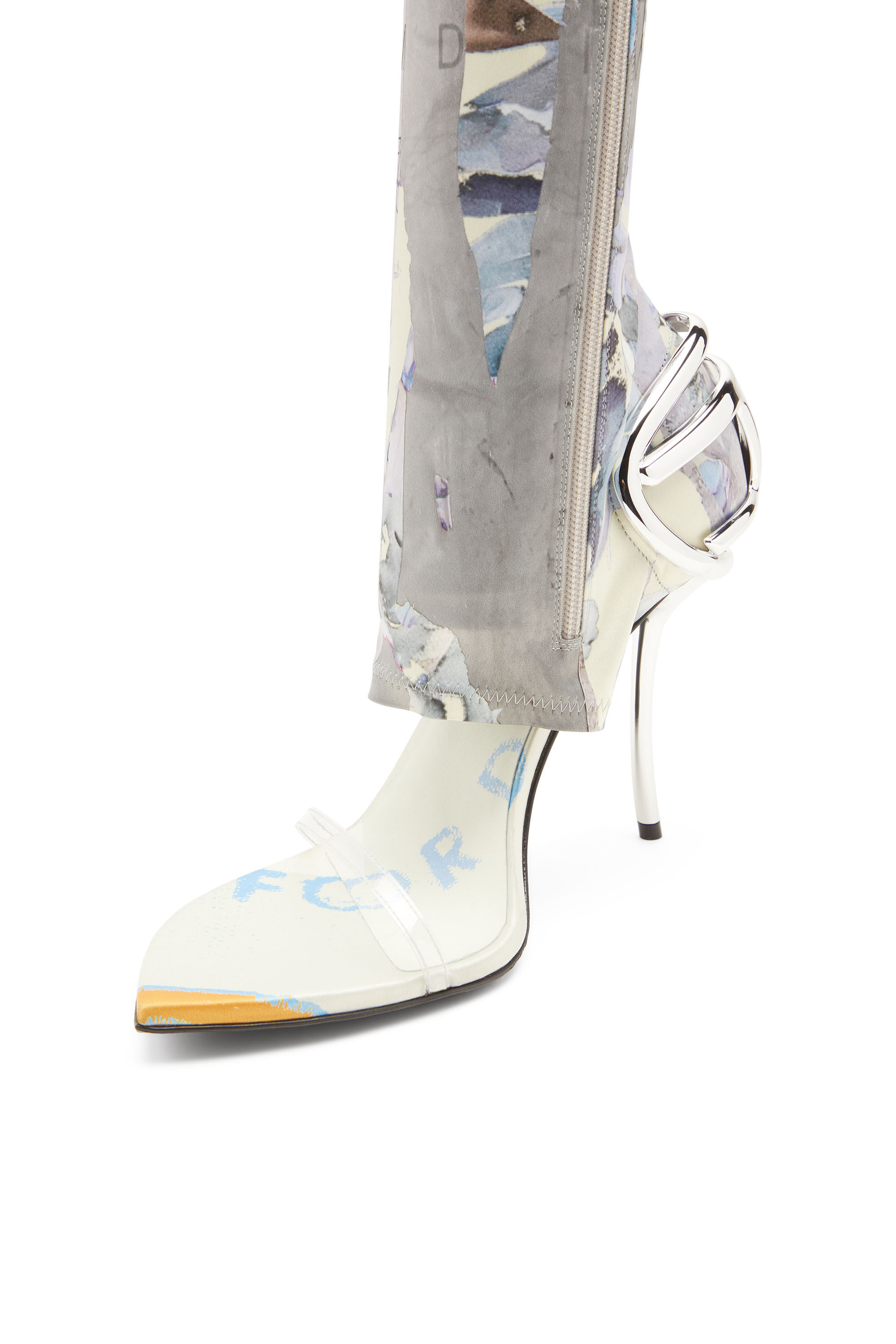 最愛 with sandals Hybrid Women's graphic Diesel | Multicolor | print リール